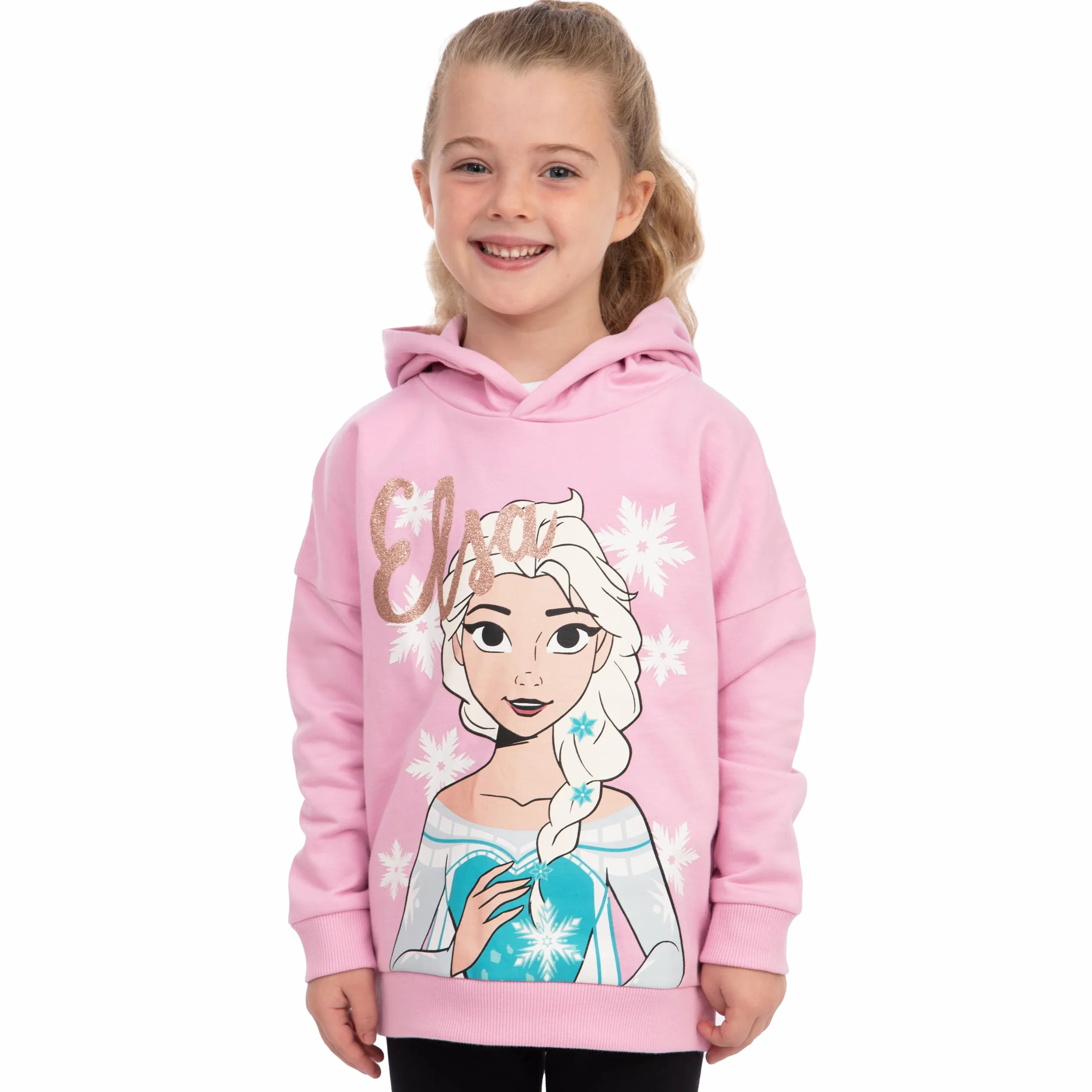Disney Sweat Capuche Enfant Frozen, Elsa Fille Vetement La Reine des Neiges