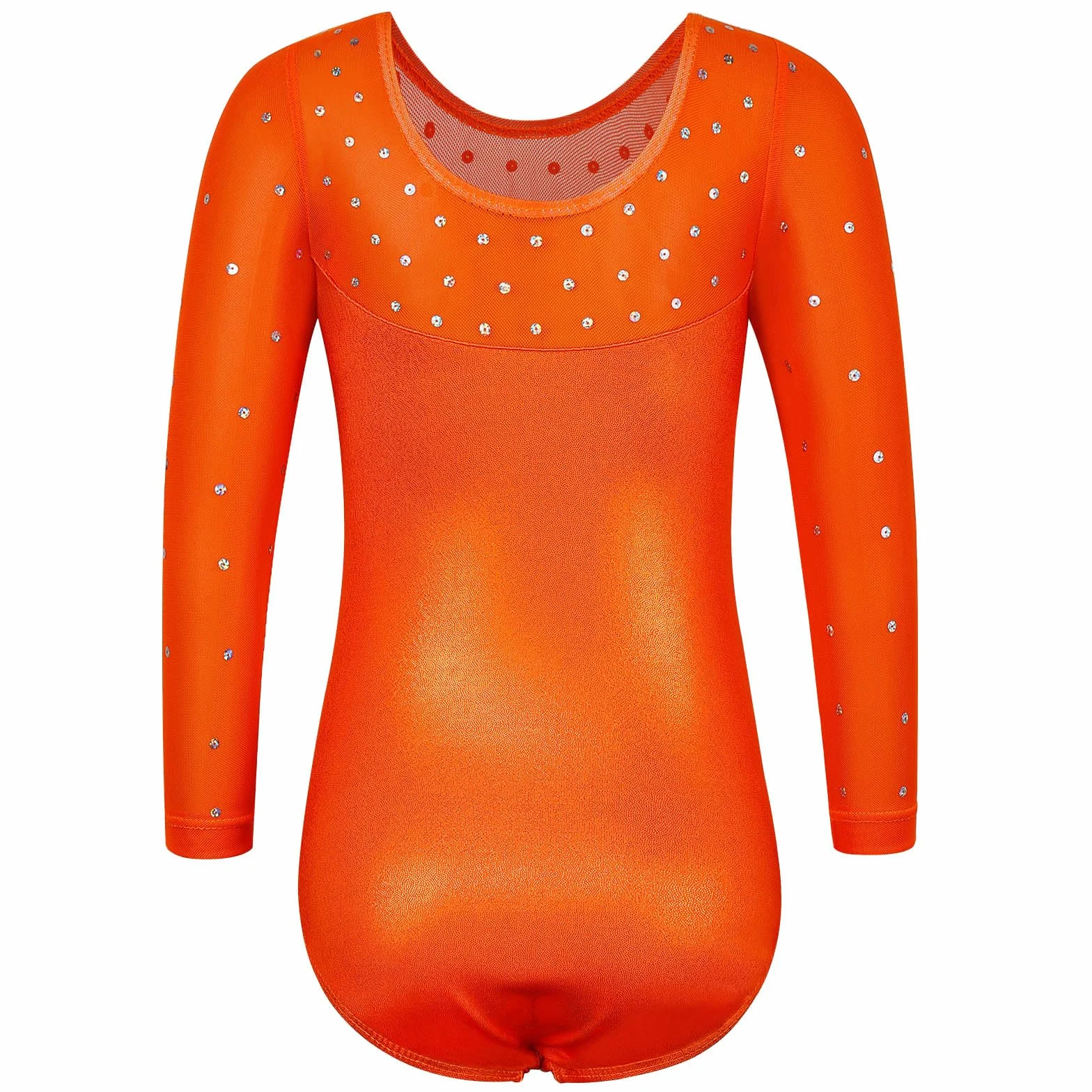 Justaucorps Gymnastique Manches 3/4 Fille