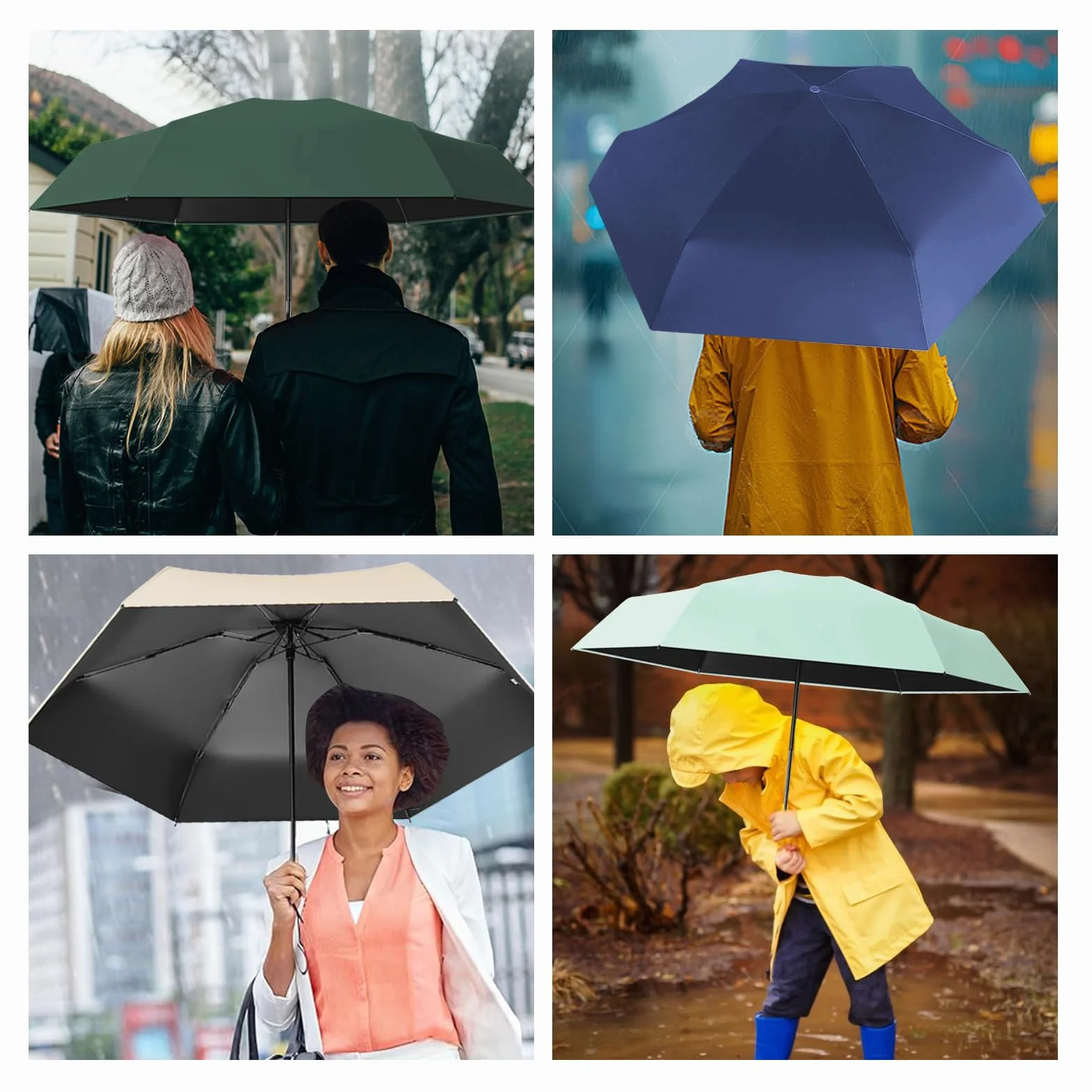Mini Parapluie de Poche, Pliant, Ultra-léger, Compact, Portable, Capsule