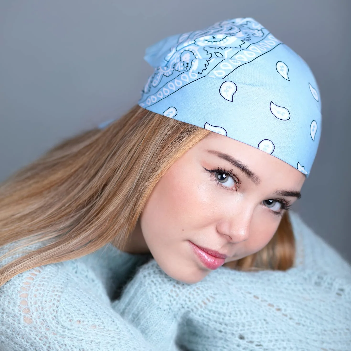 Lot de bandana 100% Coton Paisley 25 Couleurs au Choix - Lot 5/10/20