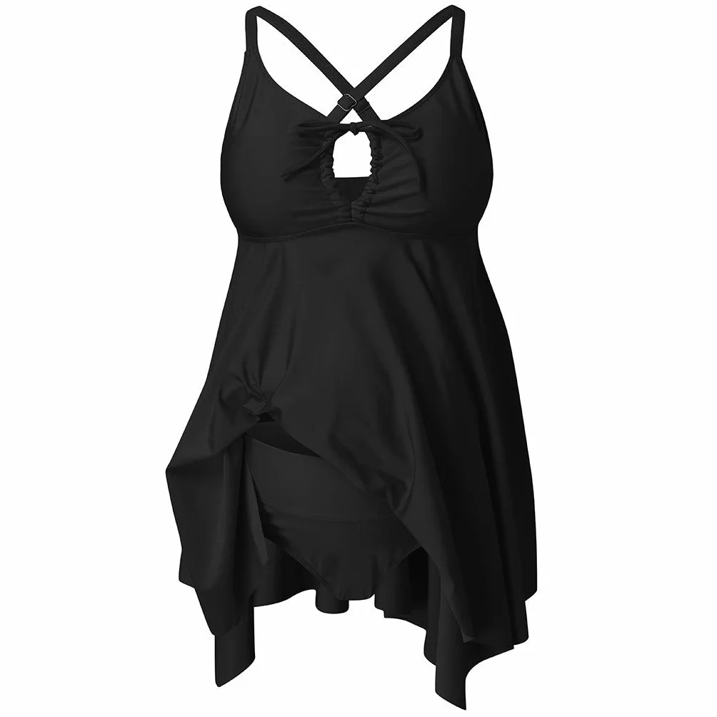 Ensemble de 2 pièces pour femme enceinte - Jupe de maillot de bain de maternité - Cardigan pour homme
