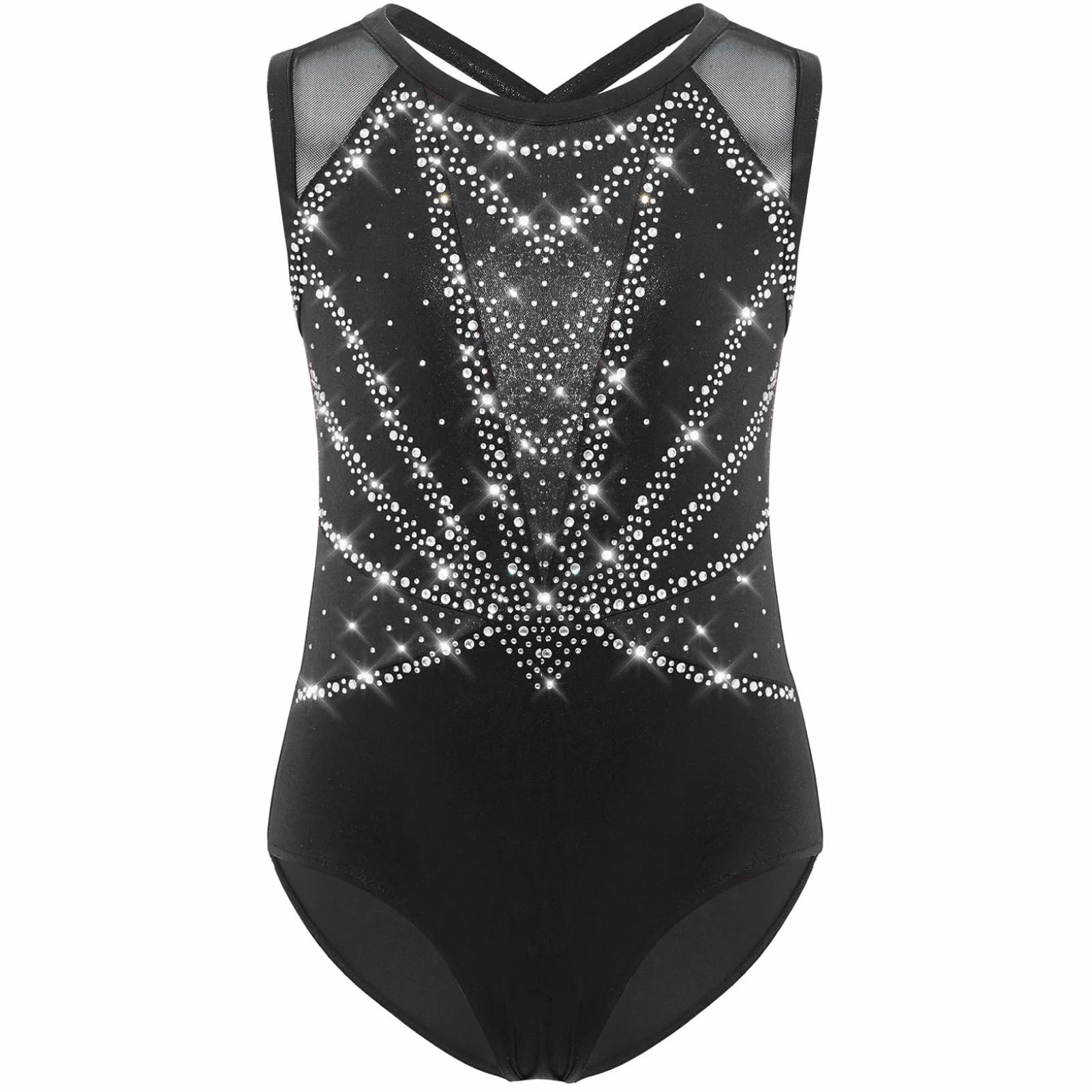 Oyolan Ensemble de Gymnastique 3 Pièces pour Fille Enfant