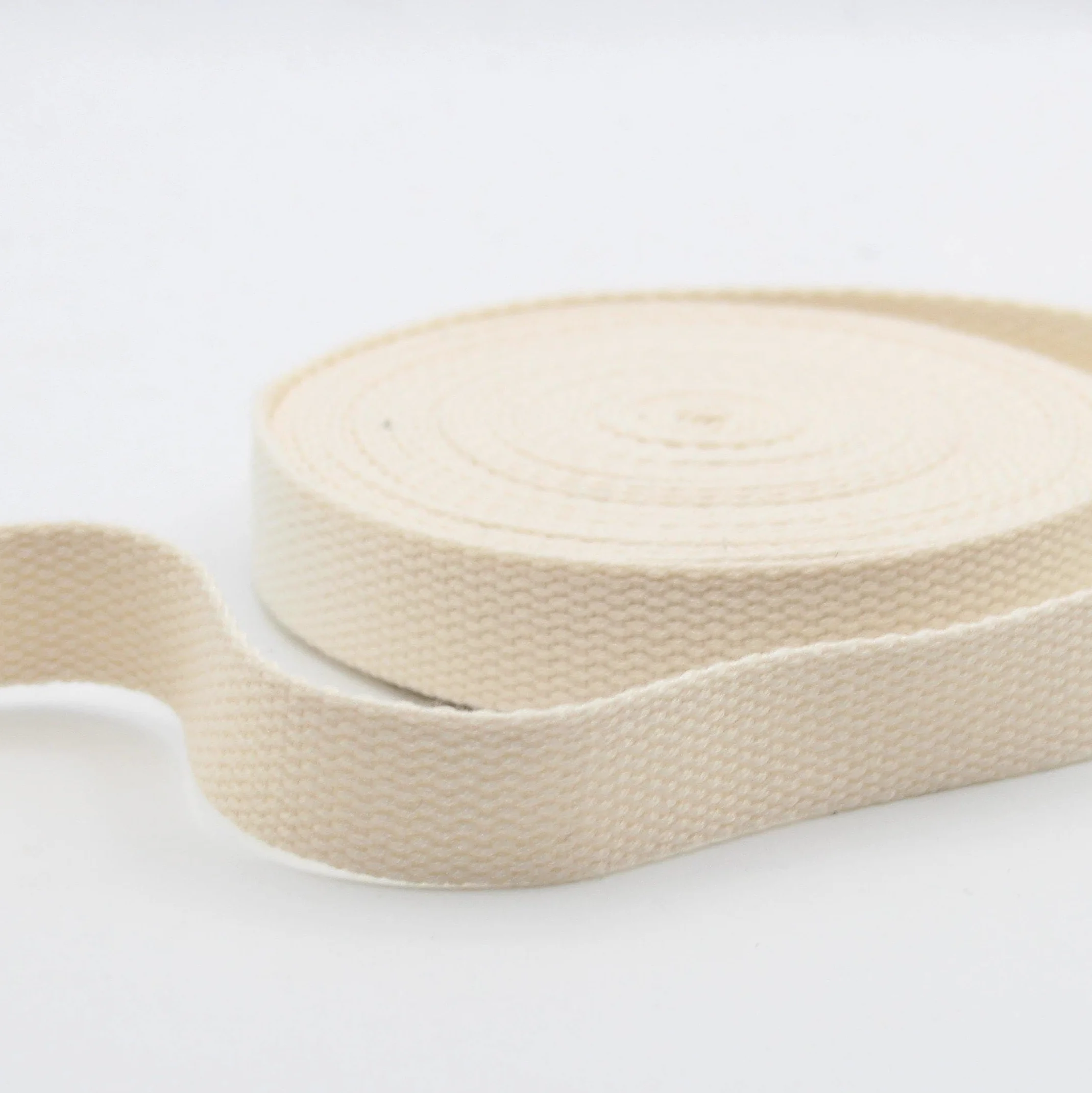 Leduc Sangle Coton Bagage 3 mètres 2,5 cm Ecru