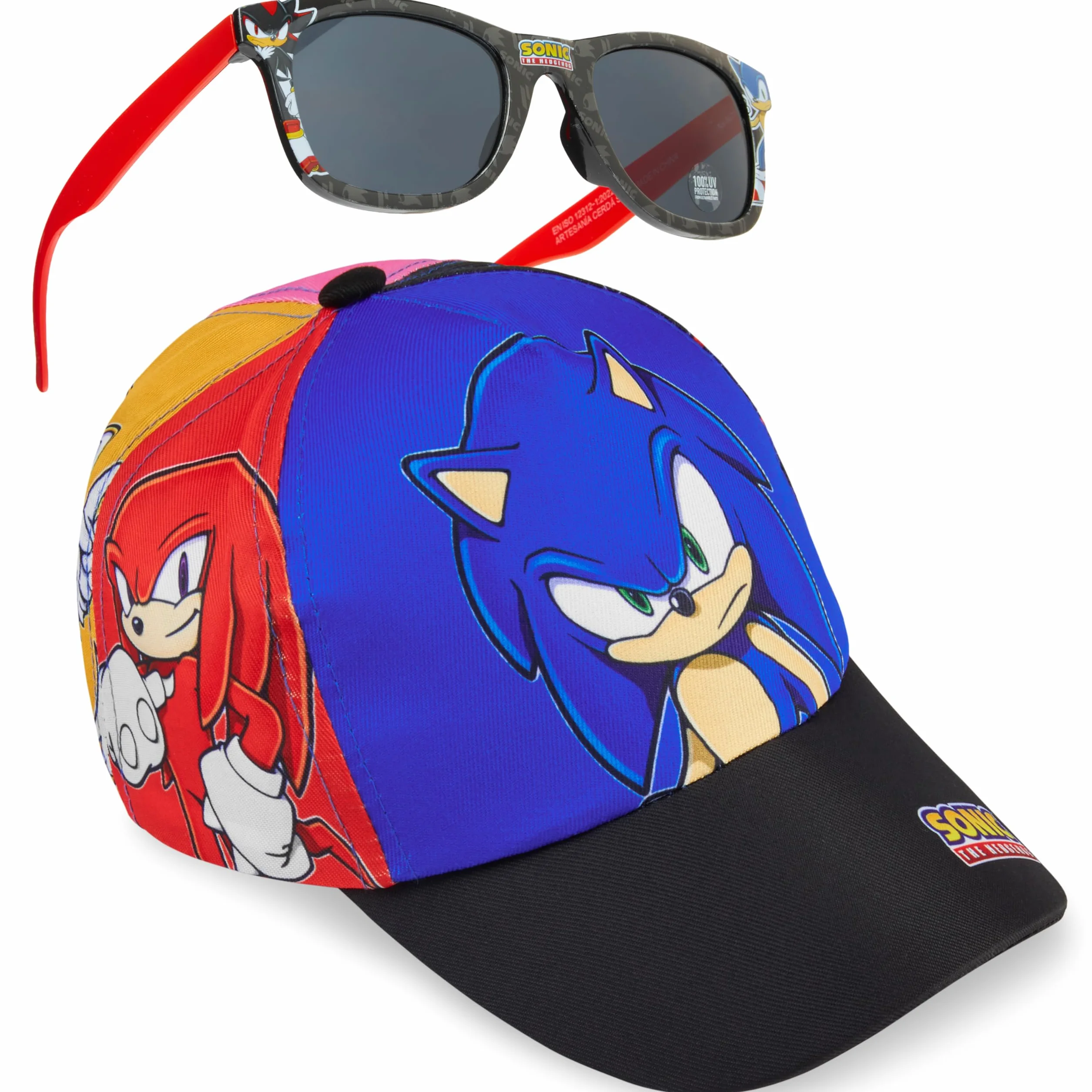 Disney Toy Story Sonic Casquette Baseball Lunette Soleil Enfant Garcon Protection UV Sports Voyage Accessoires Ete Cadeau