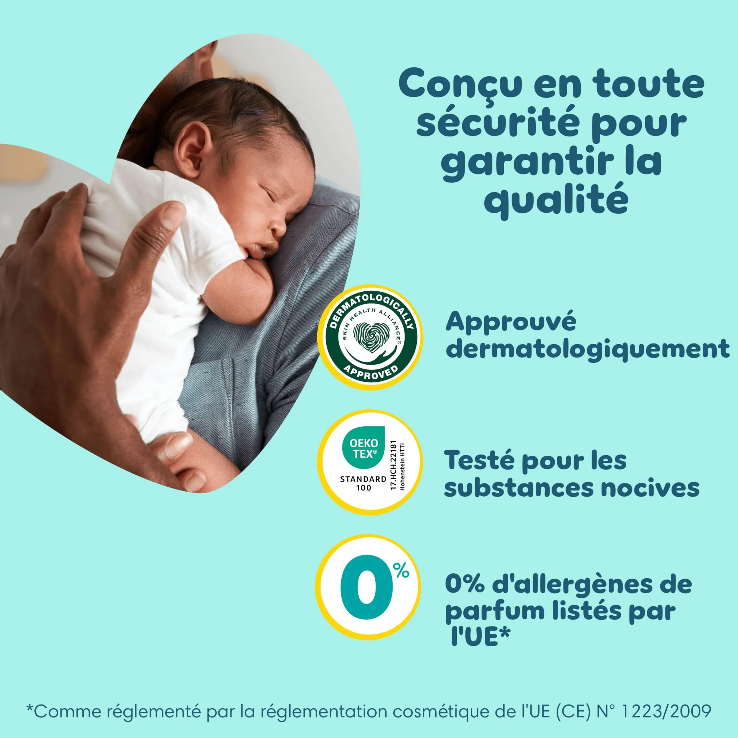 Pampers Premium Protection Taille 4 174 Couches 9-14kg Double Protection Stop & Protect