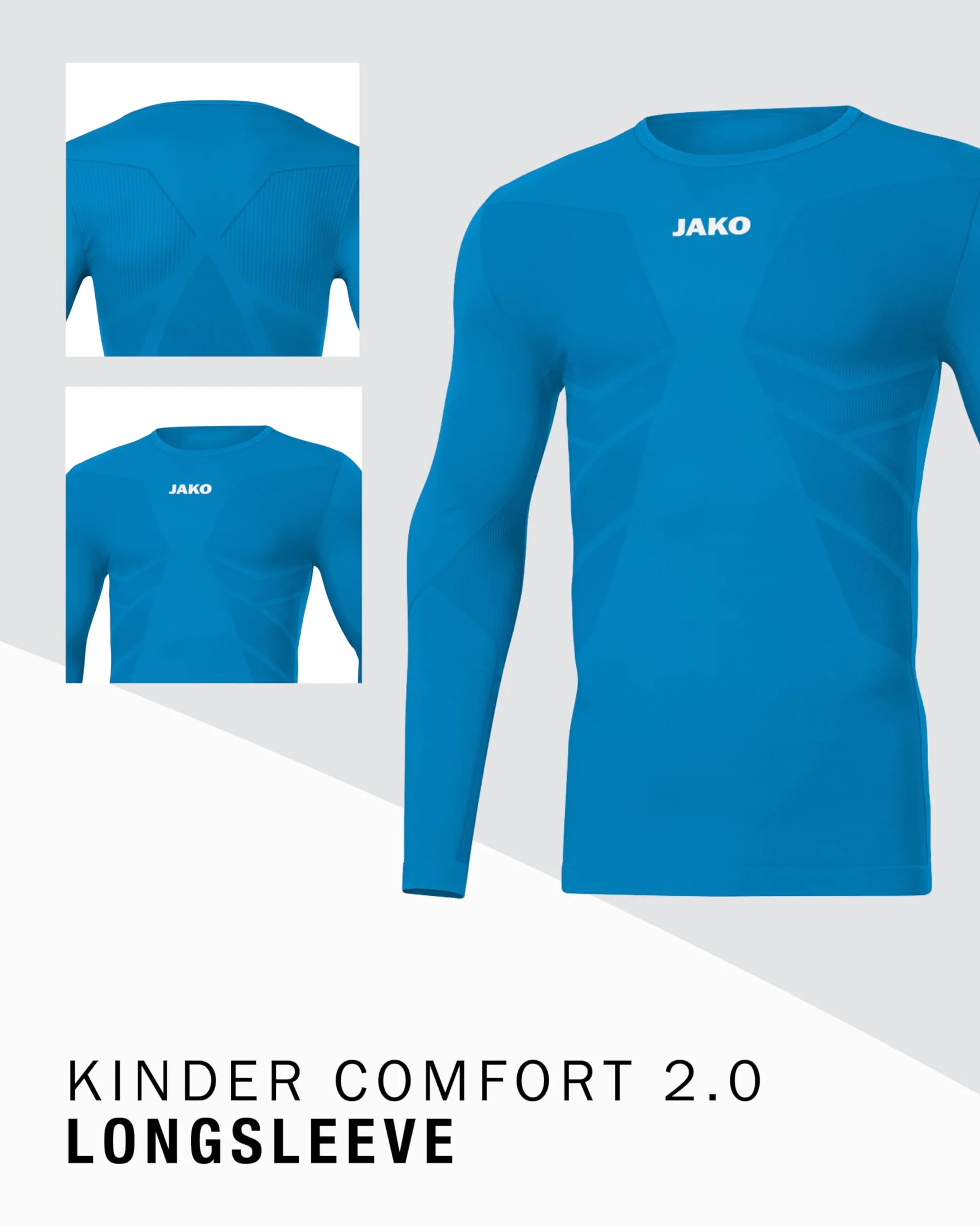 JAKO Collant Long Confort 2.0 - Long Collant Athletic Mixte Enfant