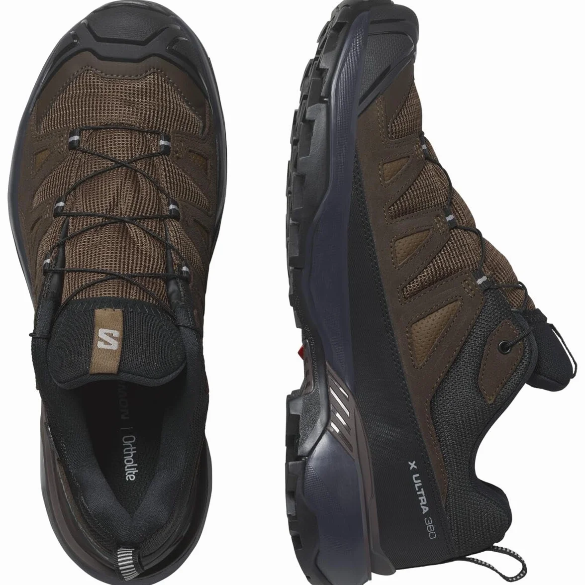 Salomon X Ultra 360 Leather Gore-Tex Chaussures de randonnée imperméables homme