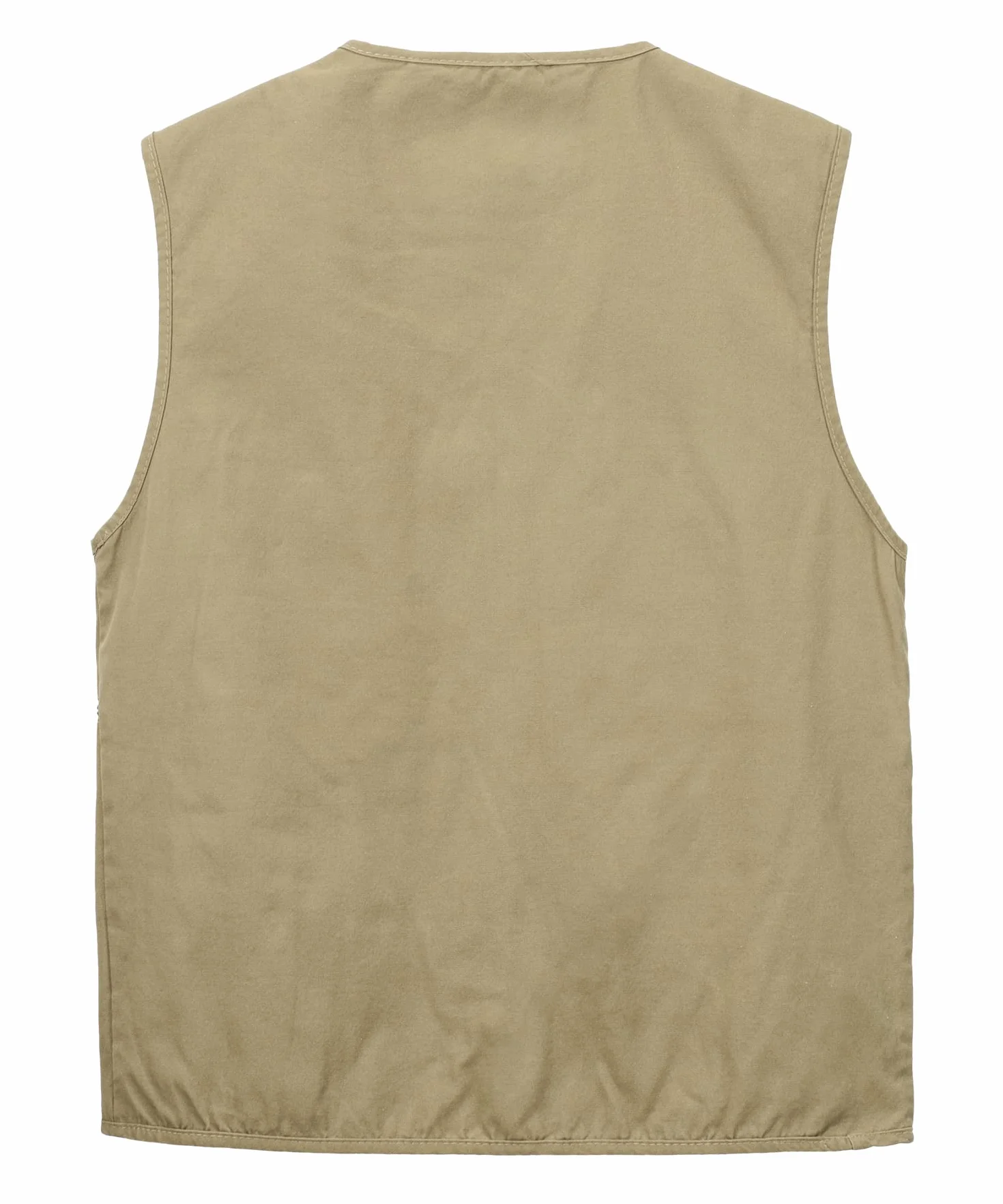 Gilet de Chasse Homme Sans Manche Multi-poches Veste de Pêche Photographe Randonnée
