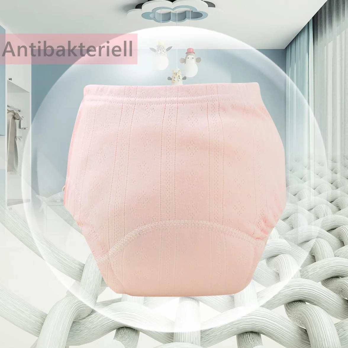Lot de 3 Culotte d'apprentissage en Coton pour Garçon, Lavable et Réutilisable, pour l'Entraînement à la Propreté, Enfants 1-3 Ans