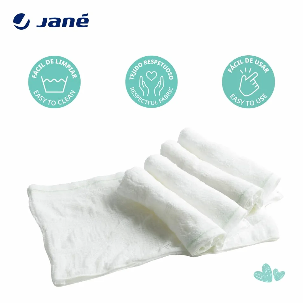 Jané Culottes lavables Coupe Haute Taille Unique Tissu élastique hypoallergéniques Post-Partum