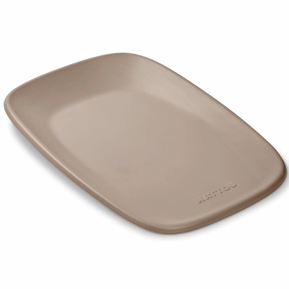 Nattou Softy Matelas à langer bébé mousse PU lavable 50 x 70 cm Taupe