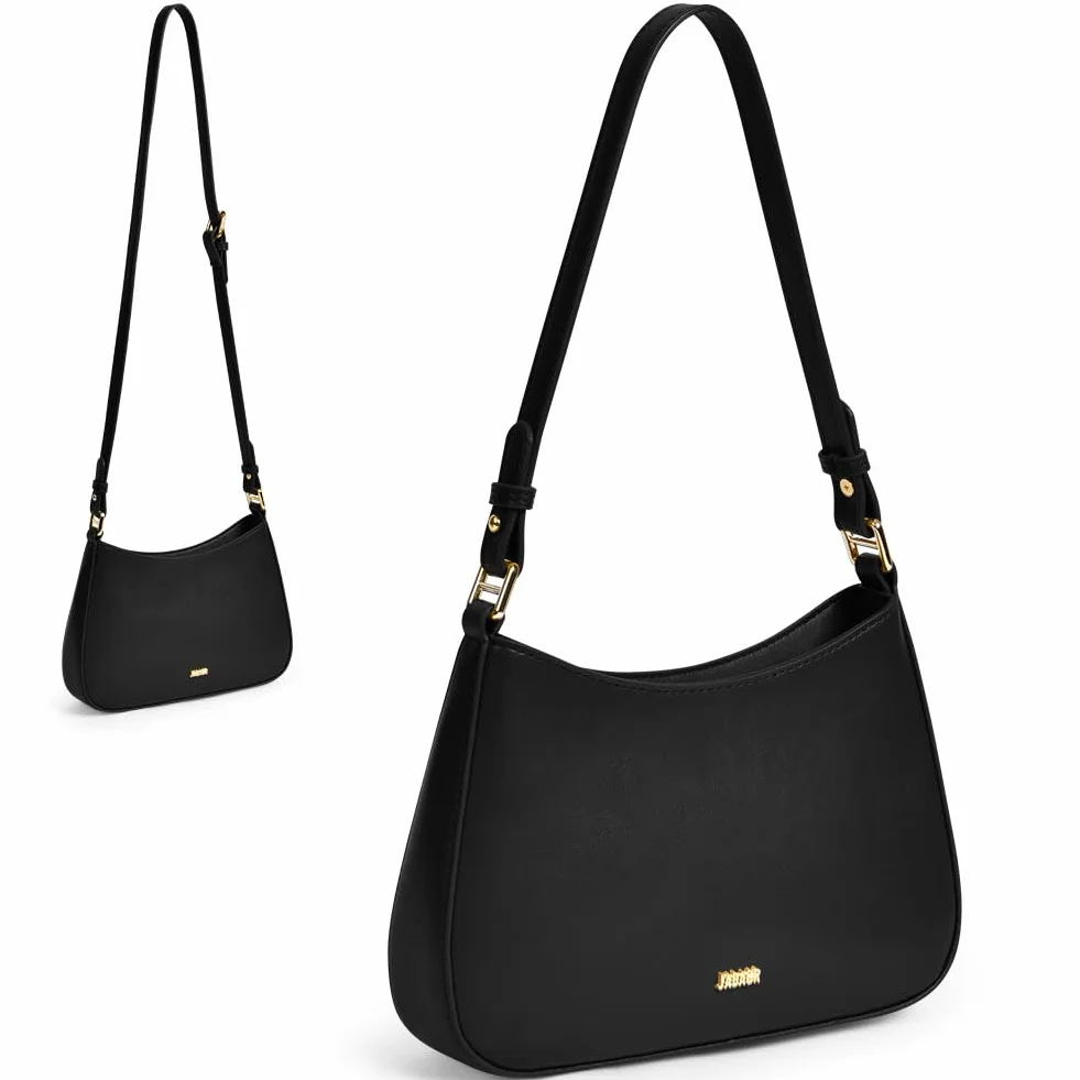 Sac Porté épaule en Cuir Véritable pour Femme, Sac à Main Tendance Bandoulière Rétro pour Shopping Travail Voyages