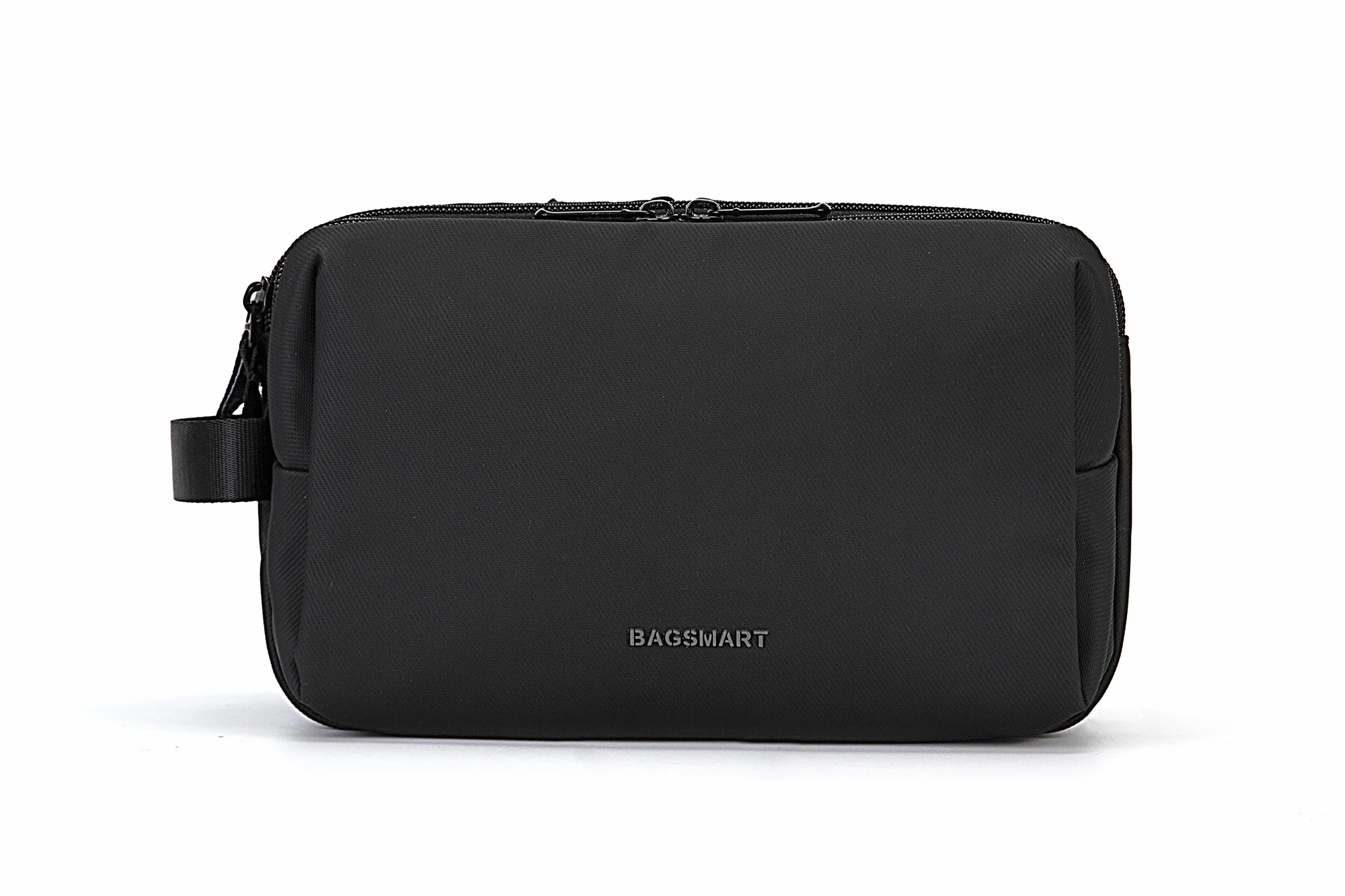 BAGSMART Trousse de Toilette Homme Voyage Imperméable Sac de Rasage Noir