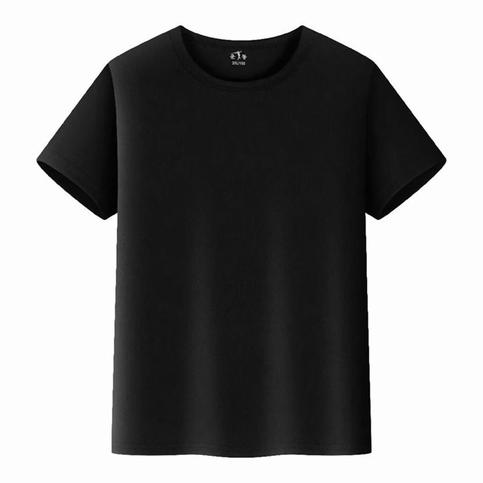 T-Shirt Enfant Coton Garçon Fille Tee-Shirt Manches Courtes Col Rond Pur Coton Confort Quotidien Basique