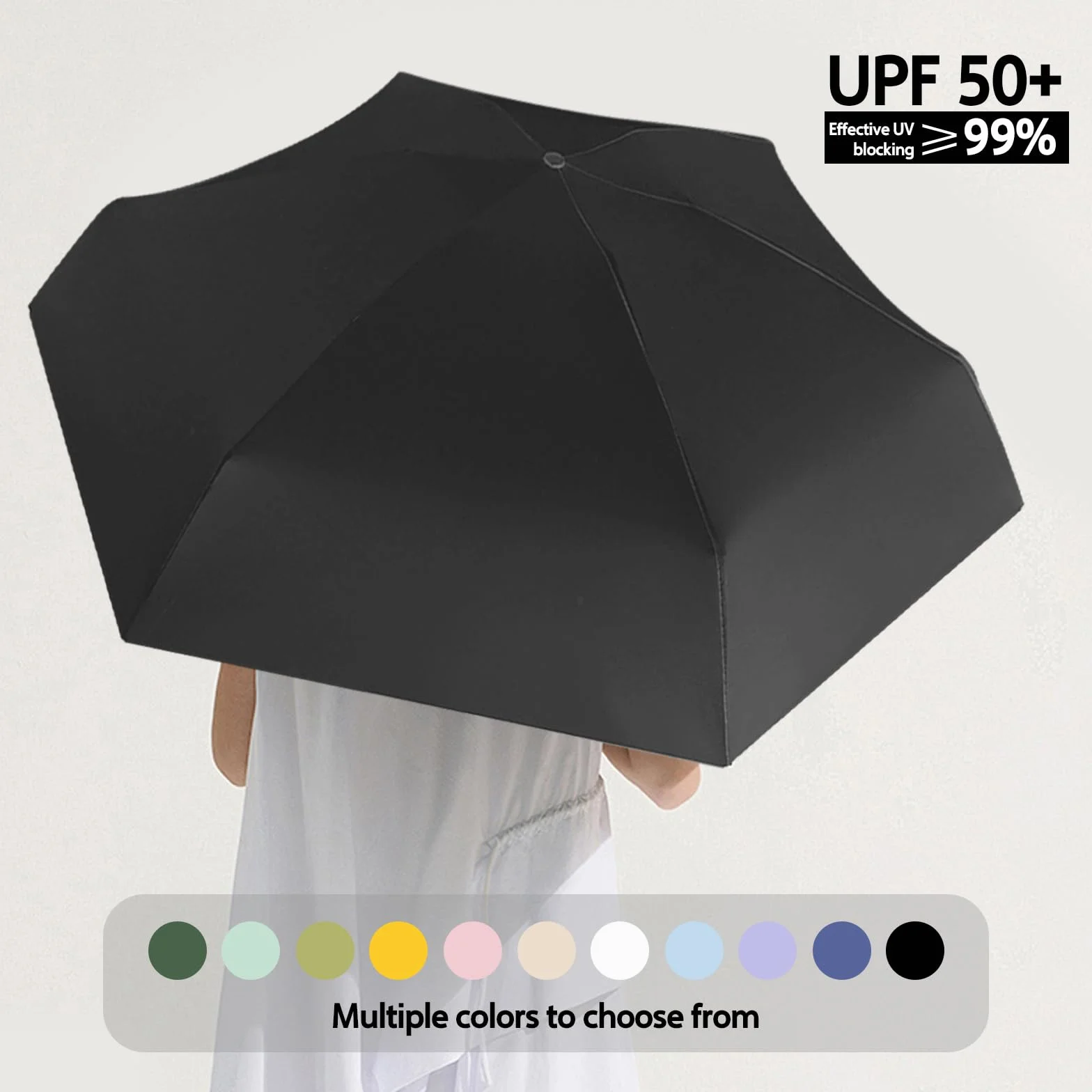 Mini Parapluie de Poche, Pliant, Ultra-léger, Compact, Portable, Capsule