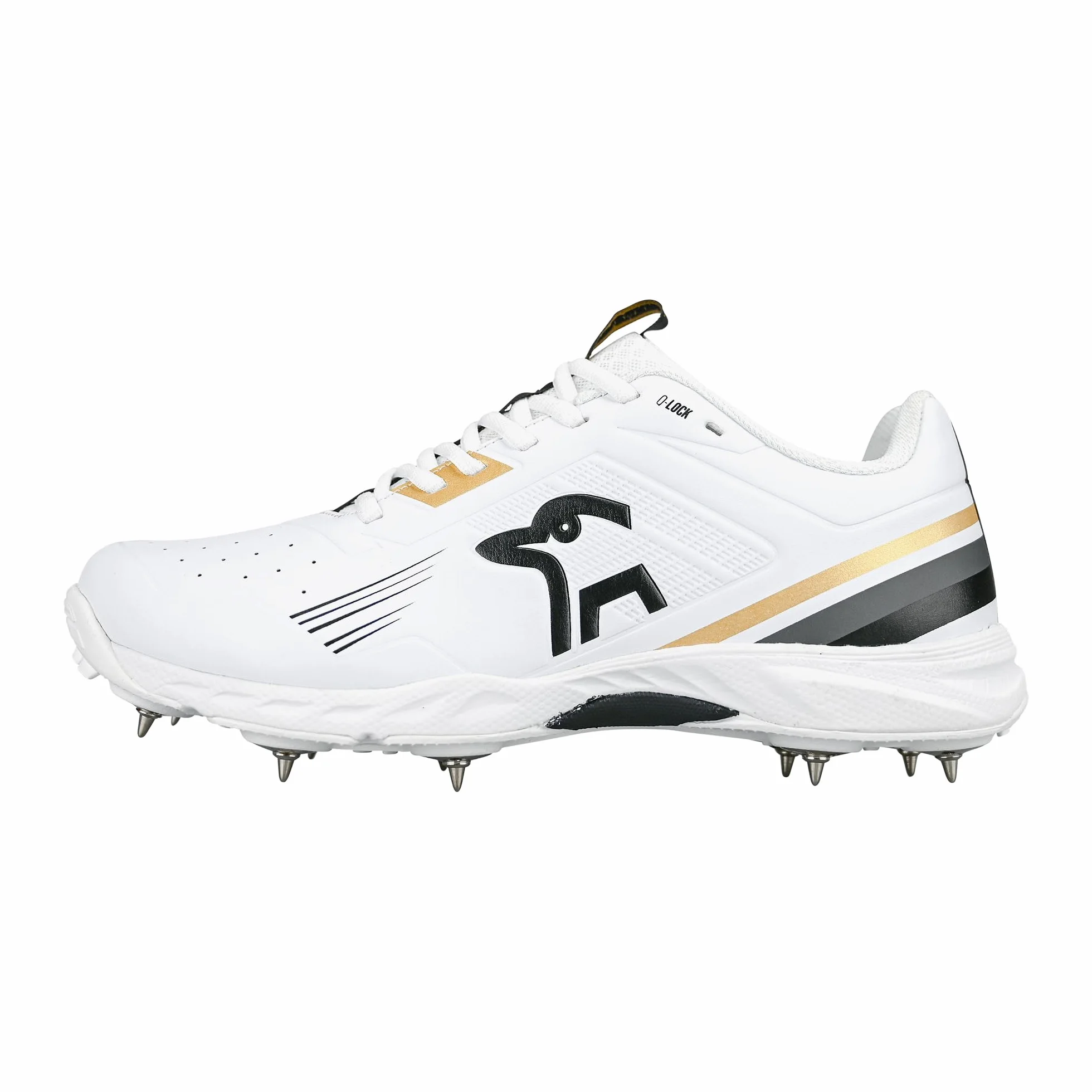 KOOKABURRA KC 3.0 Spike Cricket Shoe Gold/Black