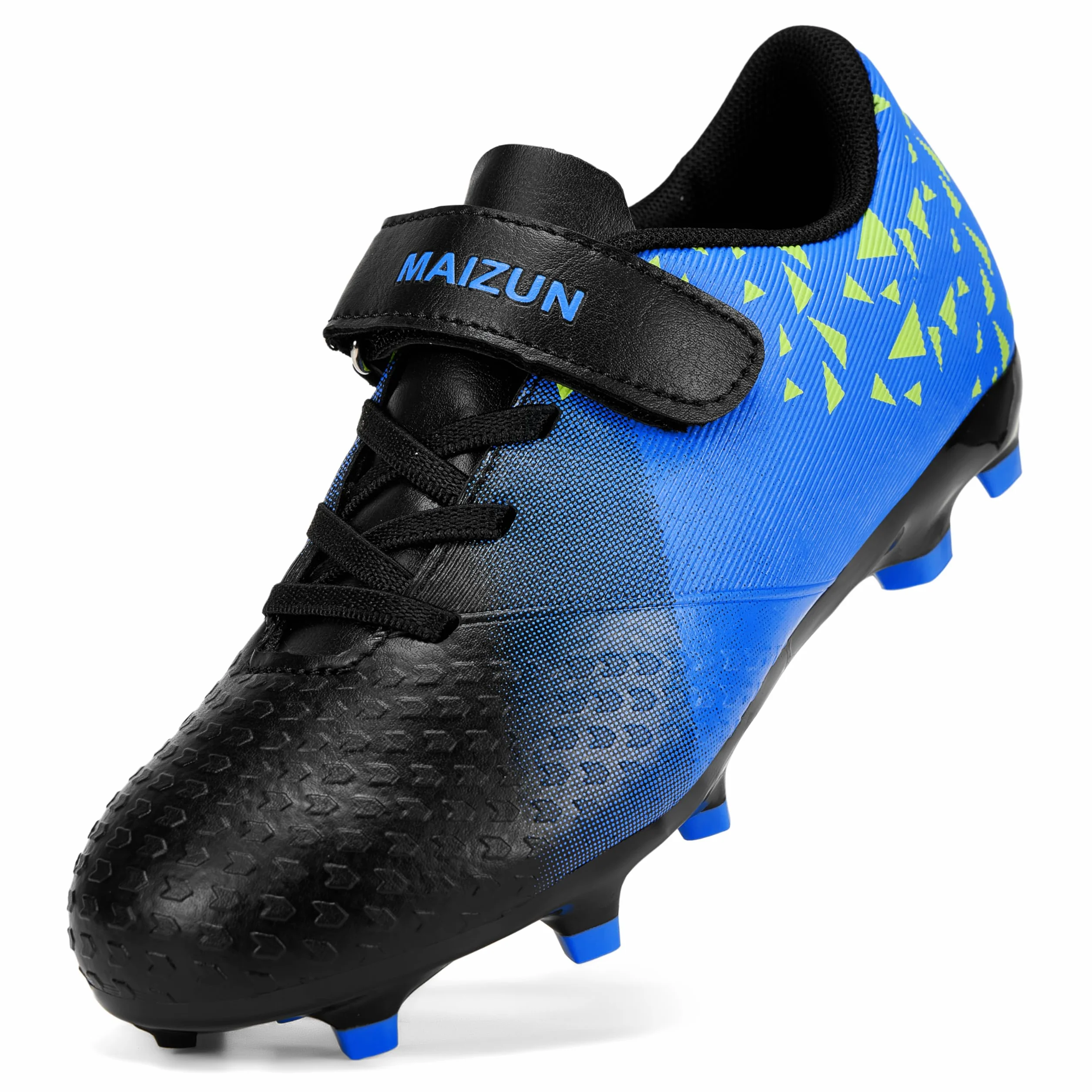 Chaussures de Football Enfants Crampons Terrain Ferme Petits Grands