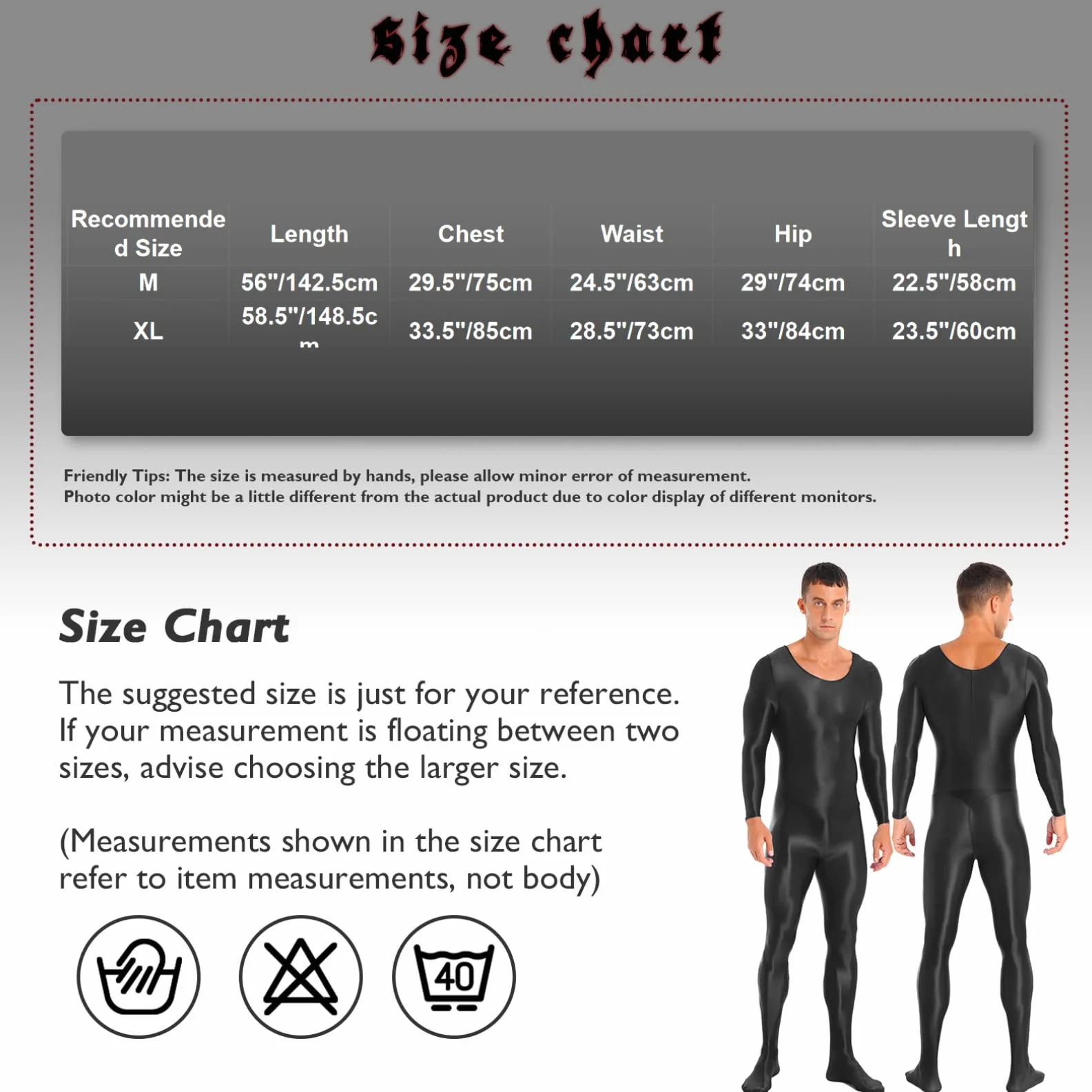 Agoky Catsuit Homme Combinaison Intégrale Maillot Une Pièce à Glissière Justaucorps Sport