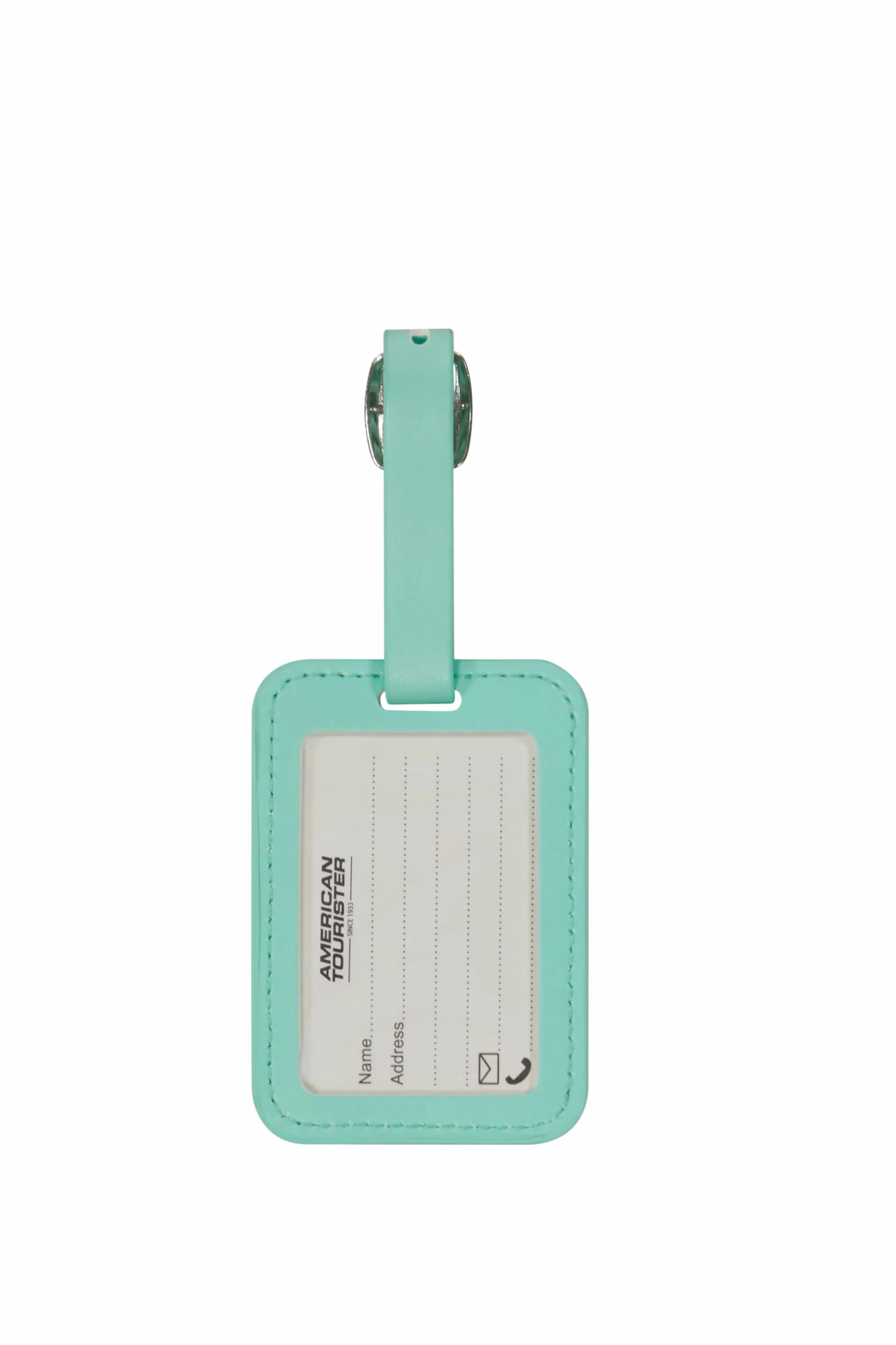 American Tourister Étiquettes à bagages Lot de 2 Menthe gelée Jelly Mint