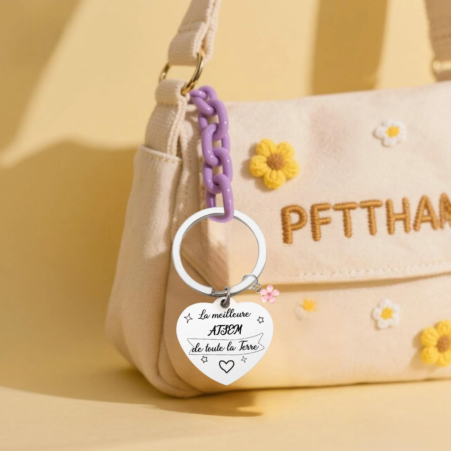 Porte Clef Atsem Cadeau Fin d'Année Maternelle STARKET