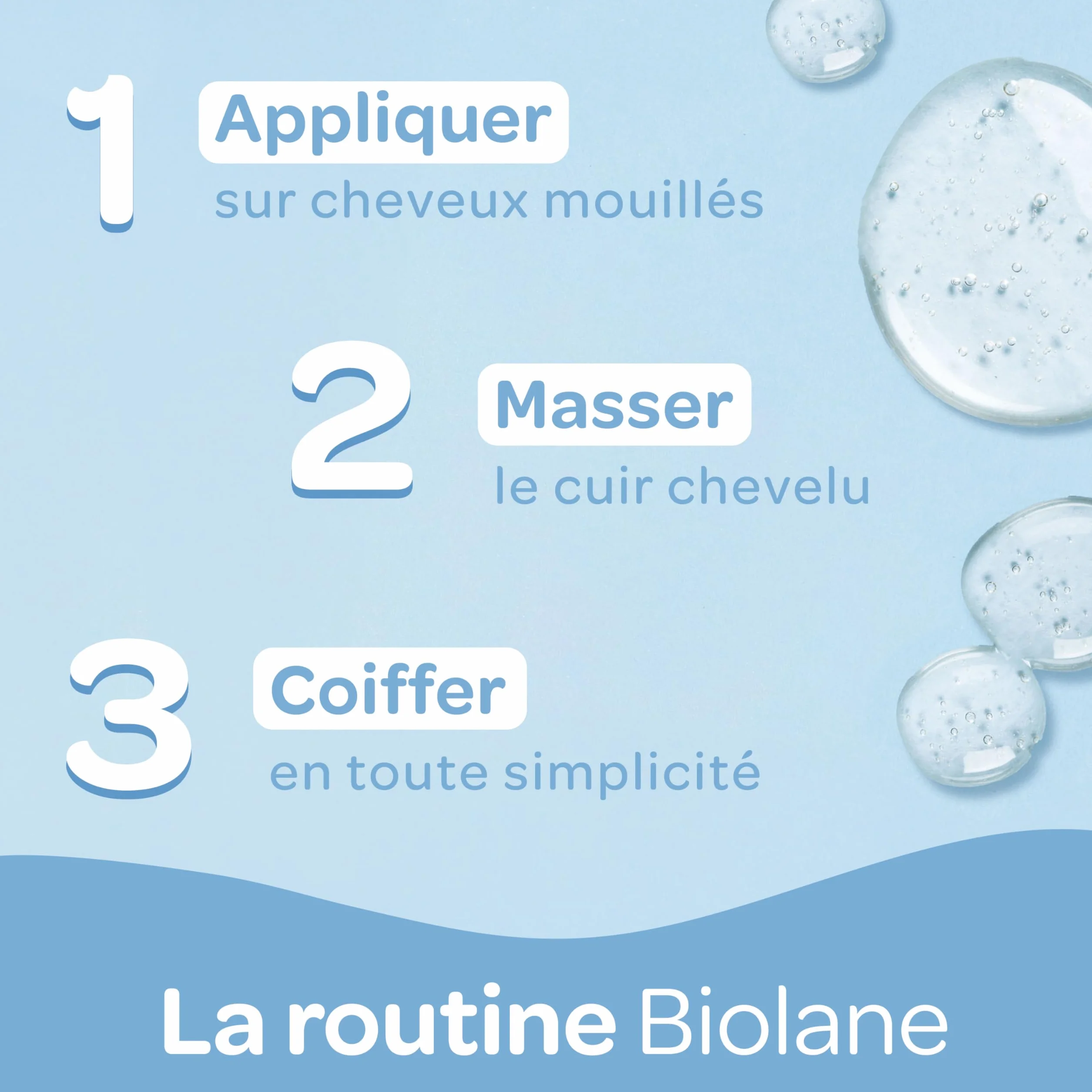 BIOLANE Shampoing Doux Bébé Démêlant Cheveux Lin Français 350 ml