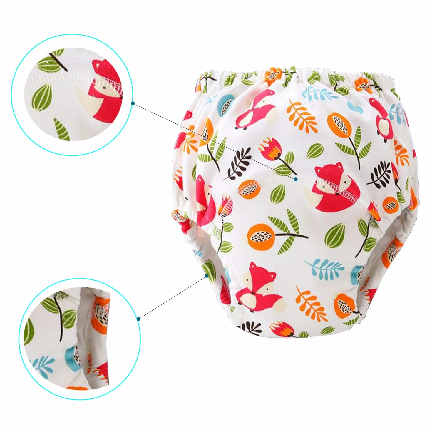 JackLoveBriefs Culotte d'Apprentissage Enfant 2-5 Ans