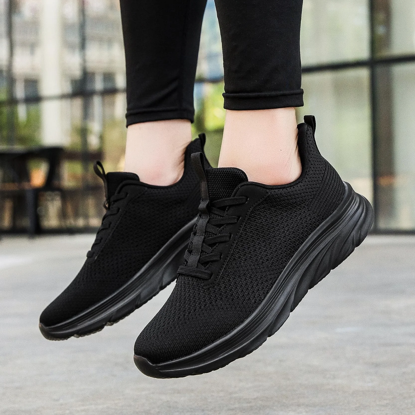 DimaiGlobal Slip on Baskets Homme Chaussures de Sport sans Lacets de Course Légères et Respirantes