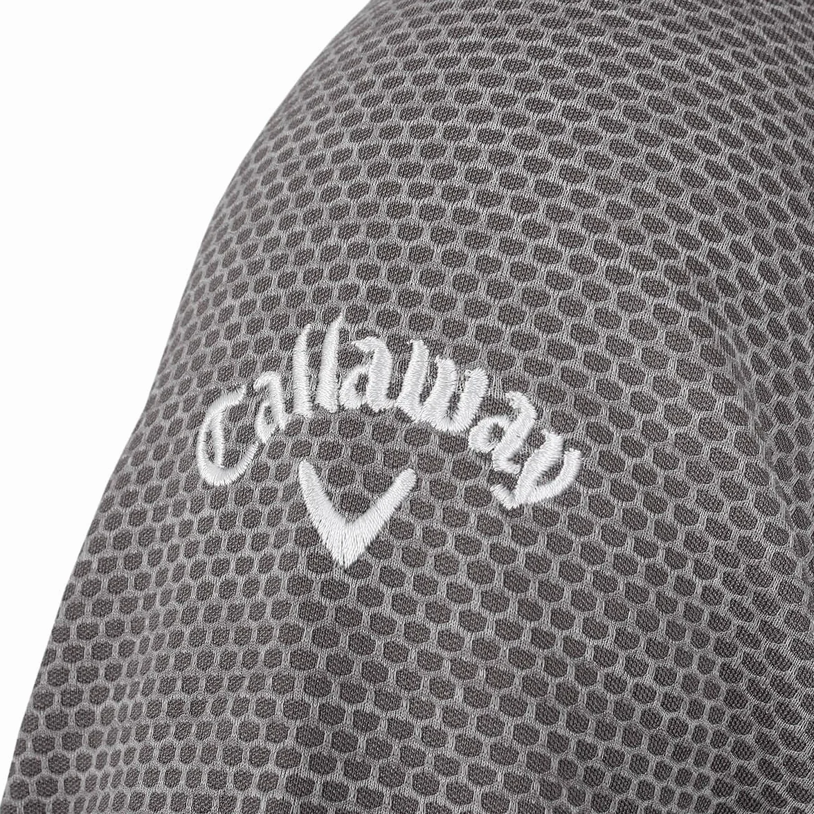 Callaway Golf Men's Hex Textured Thermal Fleece Pullover