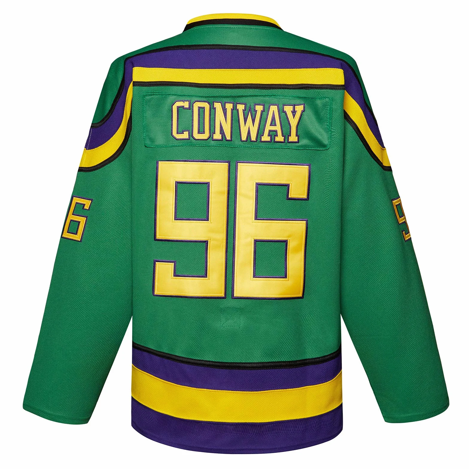 Mighty Ducks Maillot de hockey sur glace S-XXL Adam Banks #99 Charlie Conway #96