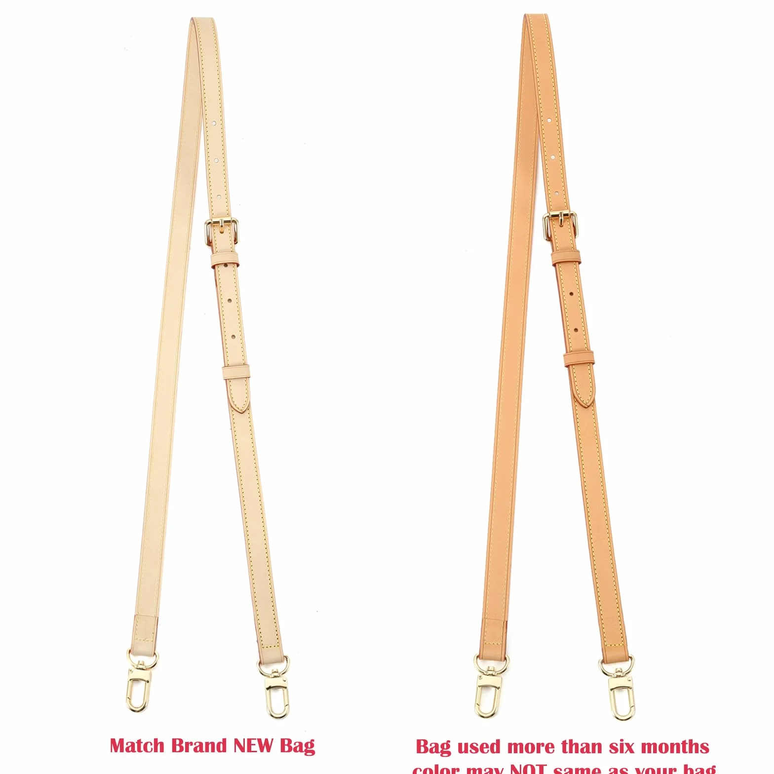 Sangle Réglable en Véritable Cuir pour Sac à Main Portefeuille Metis Alma