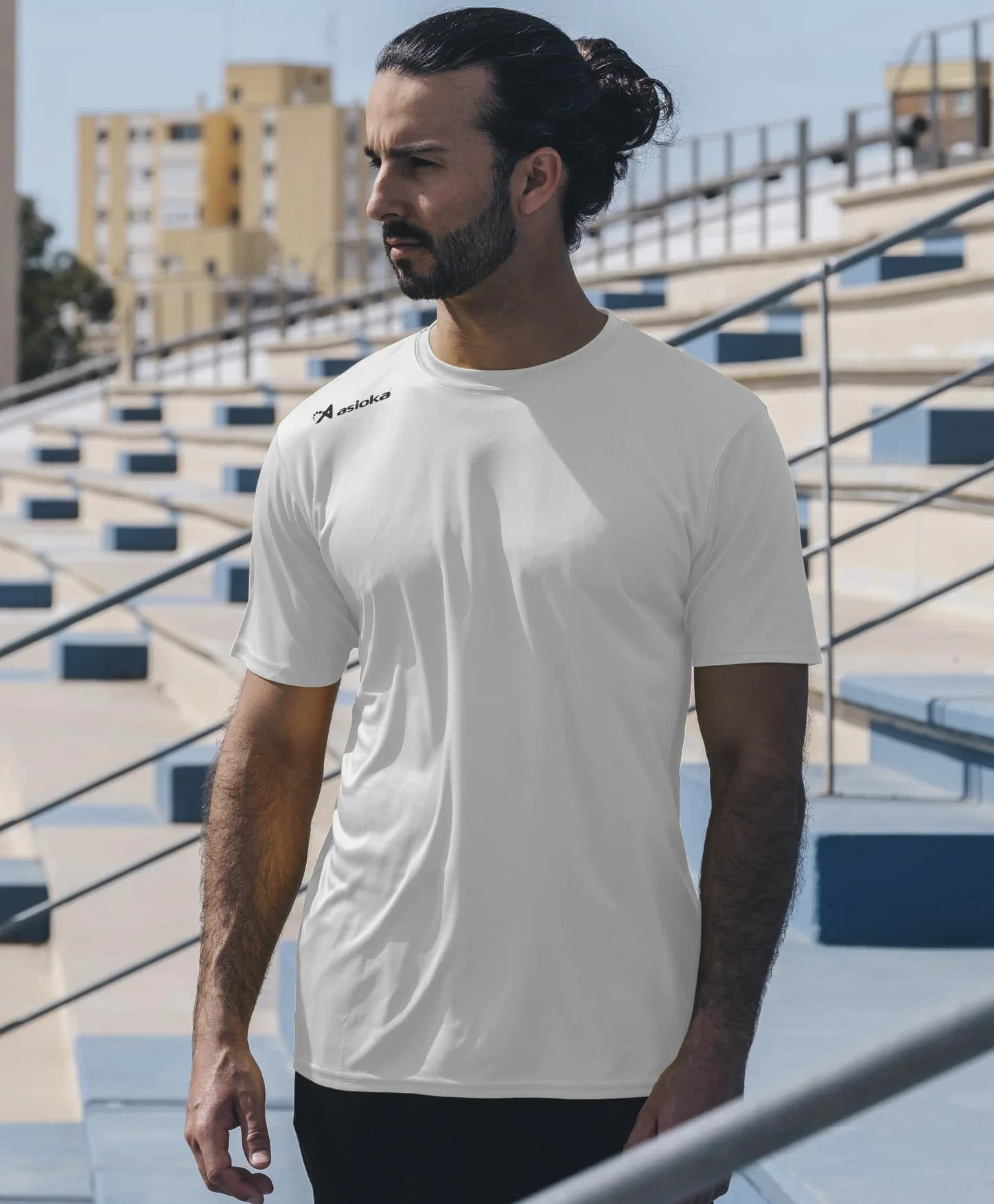 T-Shirt de Sport Unisexe à Manches Courtes Mesh Respirant Séchage Rapide