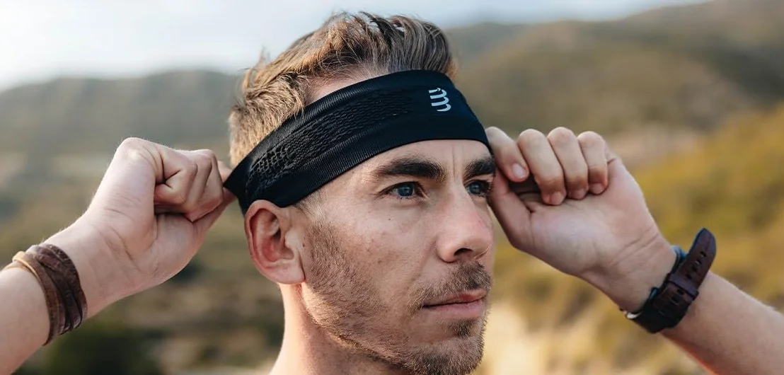 COMPRESSPORT Thin Headband Anti-Transpiration Ventilation maximale Evacuation Sueur Séchage Rapide Multisport