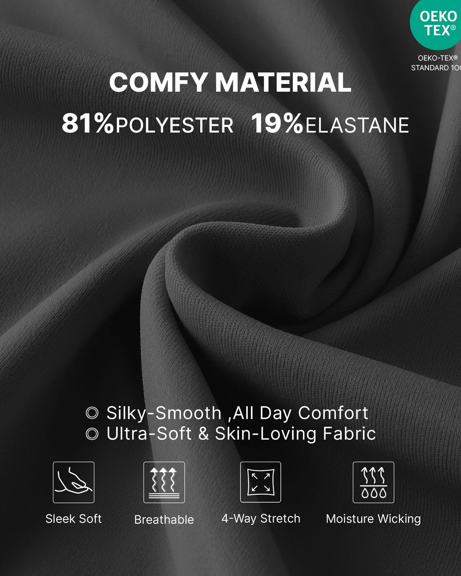 G4Free Capris de yoga à jambes larges, pantalon court extensible avec poches