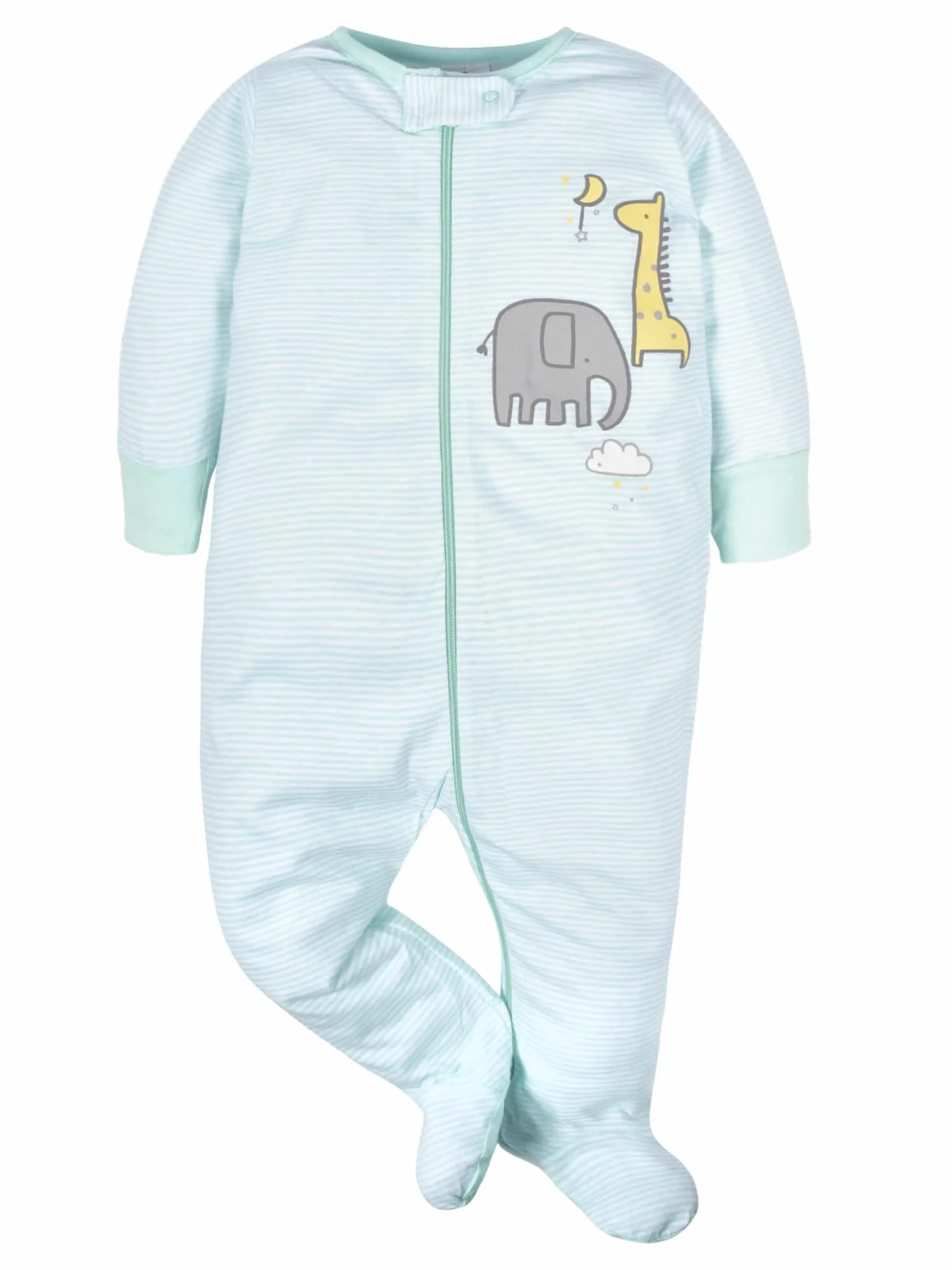 Gerber Sleep 'N Play Footie Place Mixte bébé 4 Pack