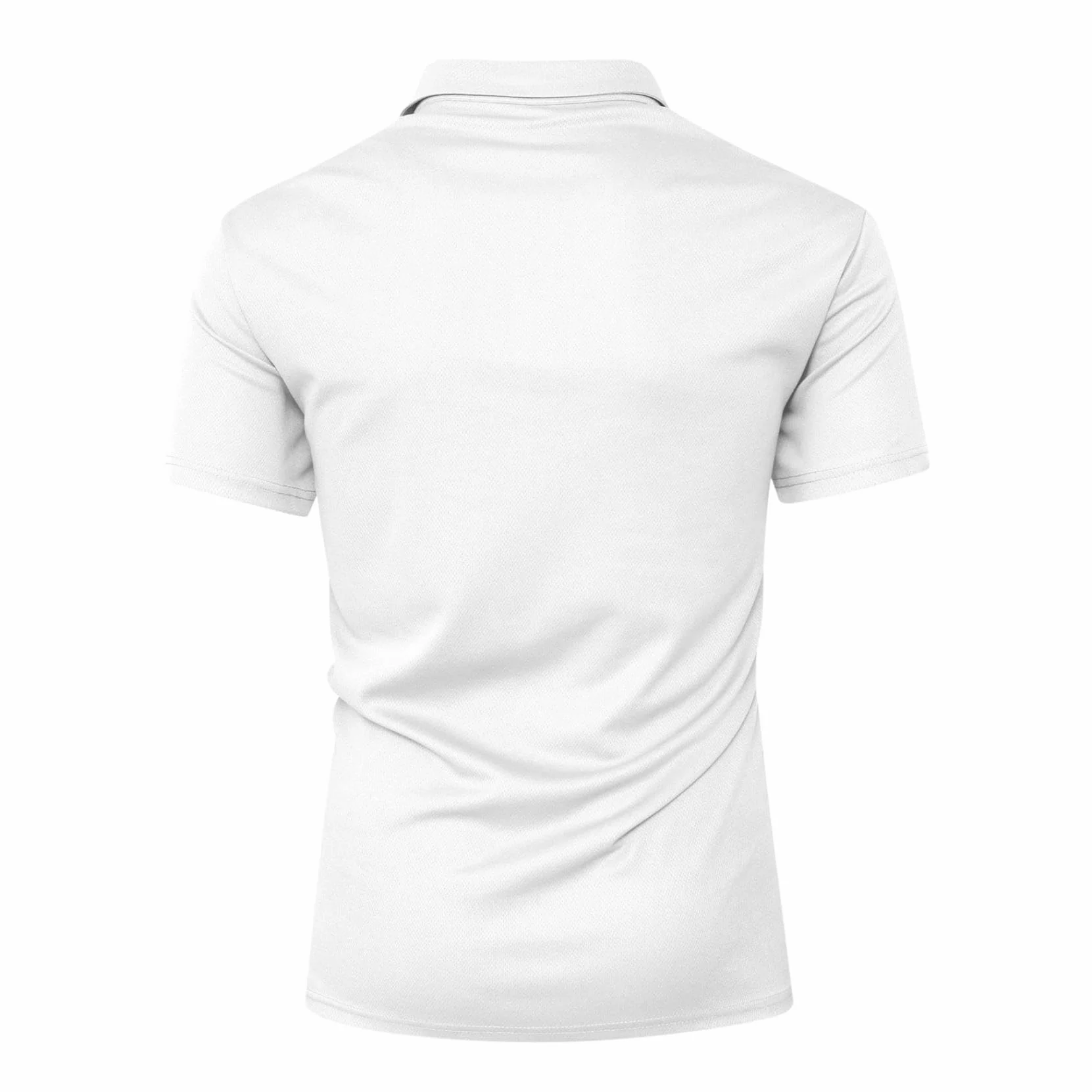 Polo Personnalisable Homme Photo Logo Texte Manches Courtes T Shirt Personnalisé Été Vêtements Travail Golf Tennis