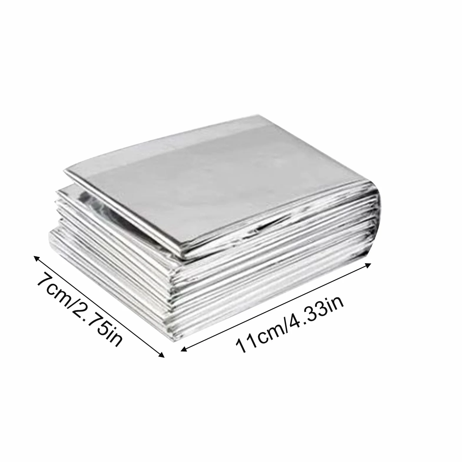 Couverture De Survie Thermique Spatiale Réutilisable pour Camping Randonnée Hiver