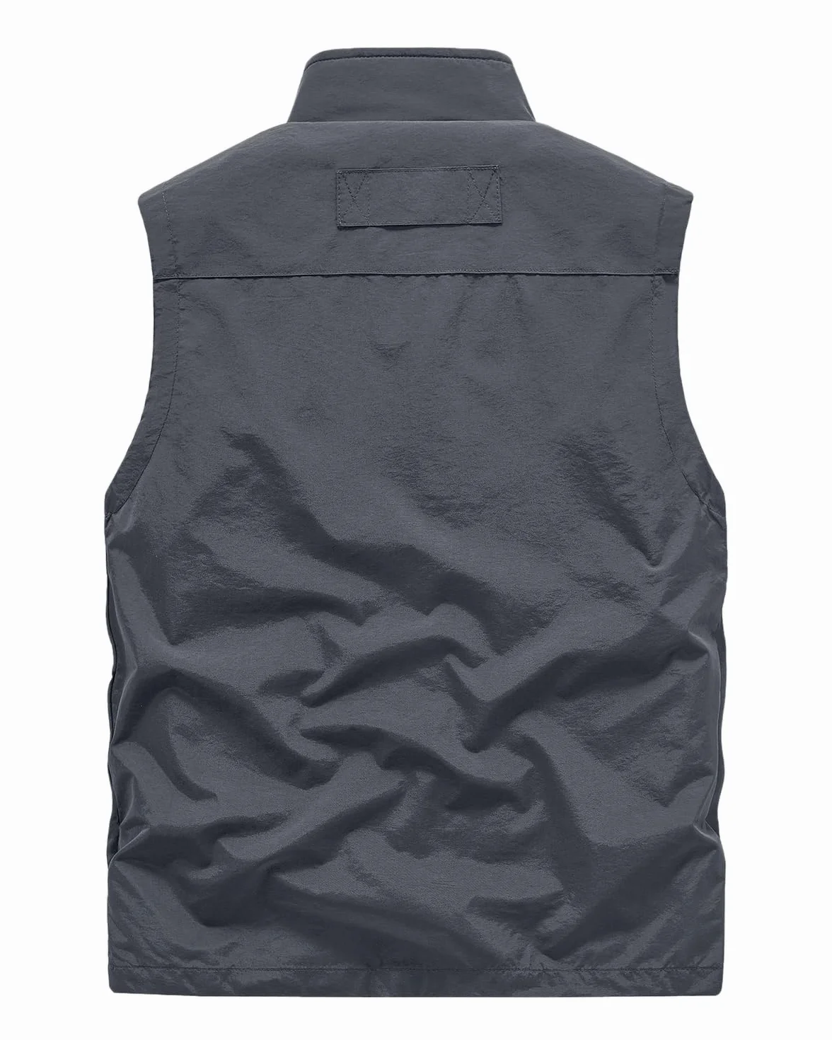 Gilet de Pêche Homme Multipoches Sans Manche Séchage Rapide Veste Plein Air