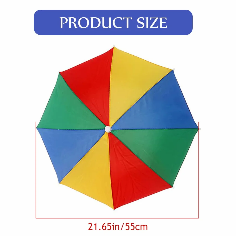 Cerioll Chapeau De Parapluie Anti-UV Adulte Pêche avec Bande Élastique