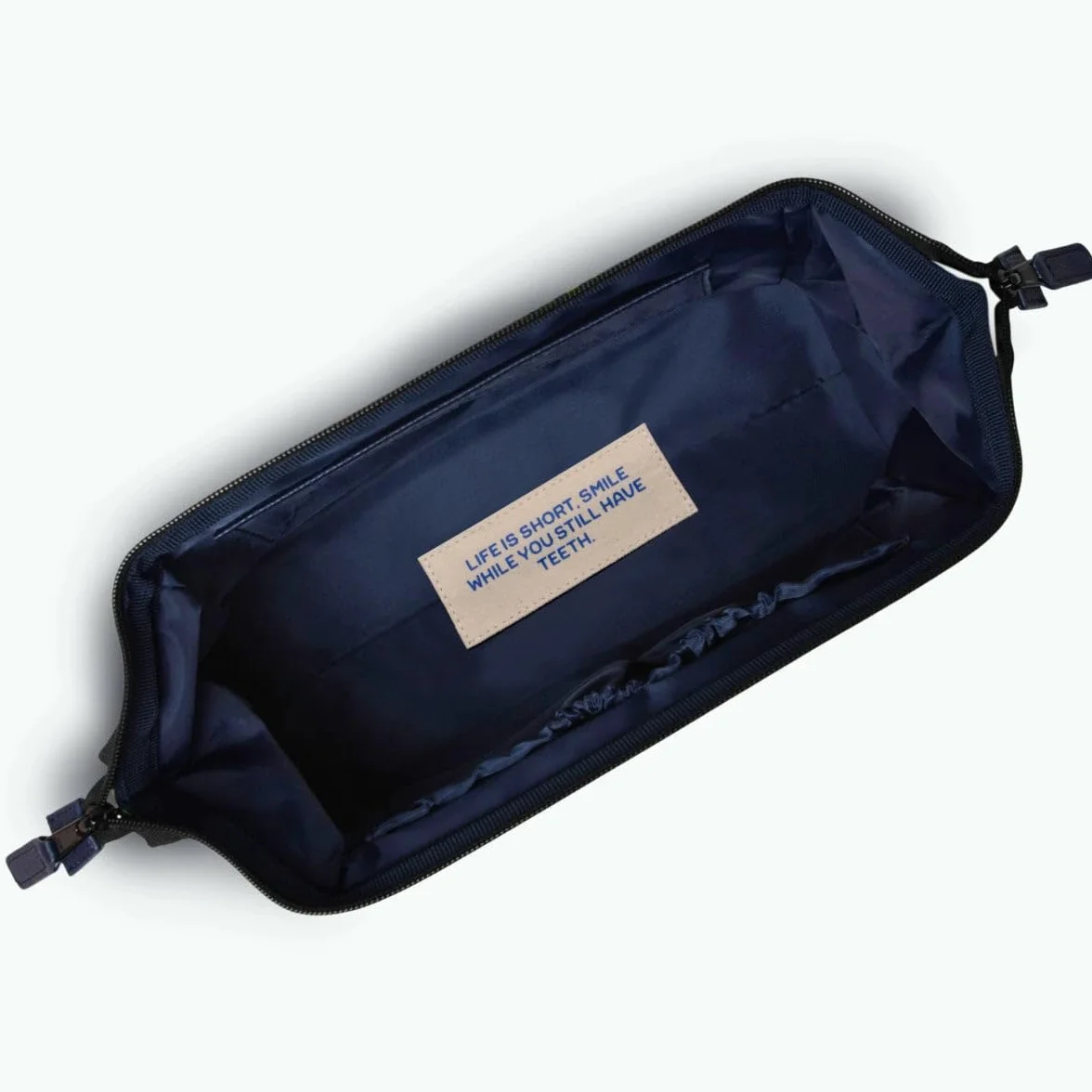 Trousse de Toilette Homme Femme Ouverture Grand Angle 2 Poches intérieures Organisateur de Voyage Pratique Résistant Vanity Design Français Exclusif Original