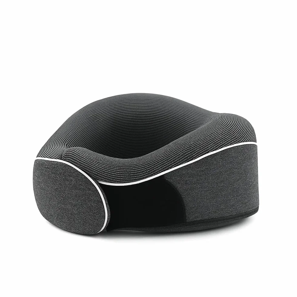 Coussin pour la Nuque après Transplantation Capillaire Voyage Voiture Avion avec Masque de Sommeil et Protection Auditive