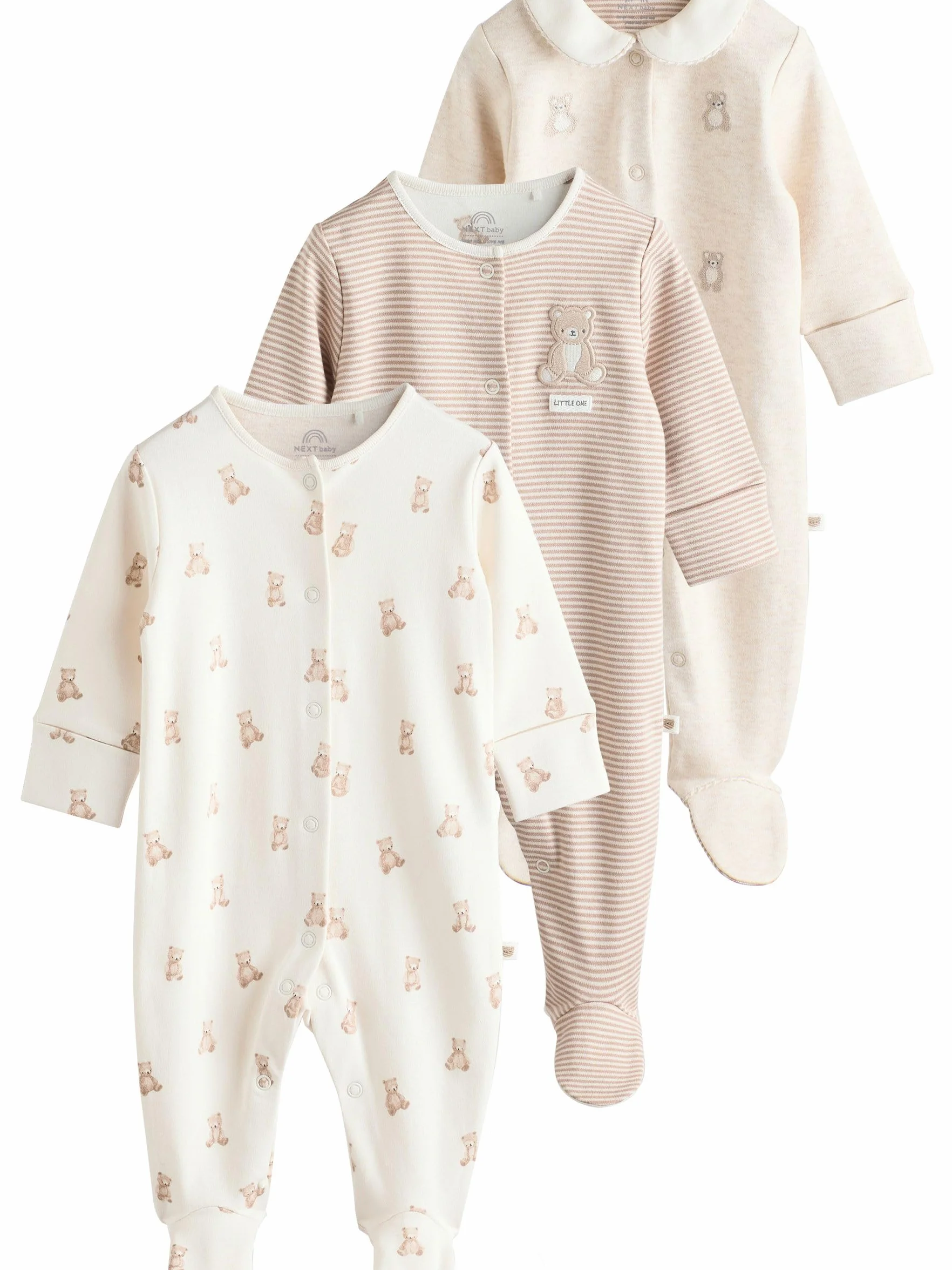 NEXT Bébé garçon Dors-Bien bébé, Lot de 3