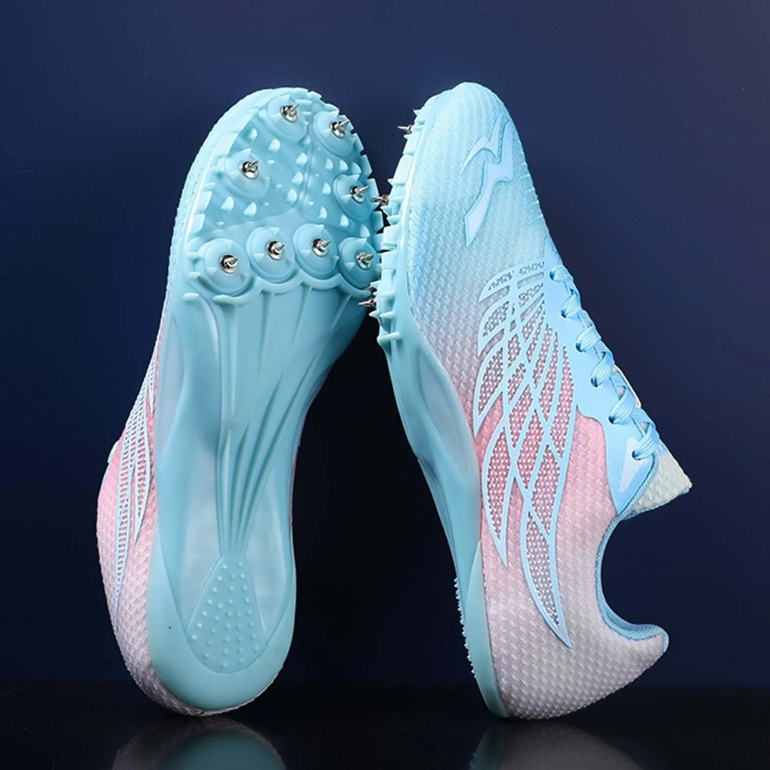 Chaussures d'athlétisme 8 Pointes pour Course Sprint