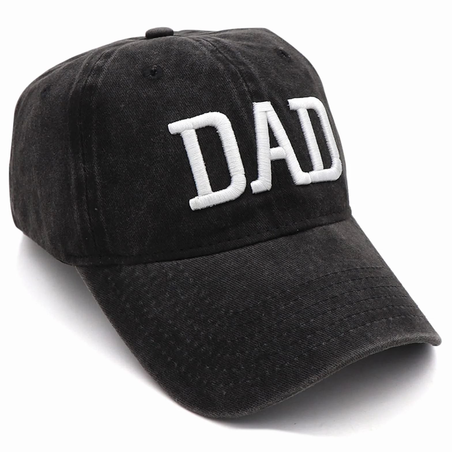 Chapeaux de fête des pères brodés réglables pour maman et papa - Cadeau pour couples et parents
