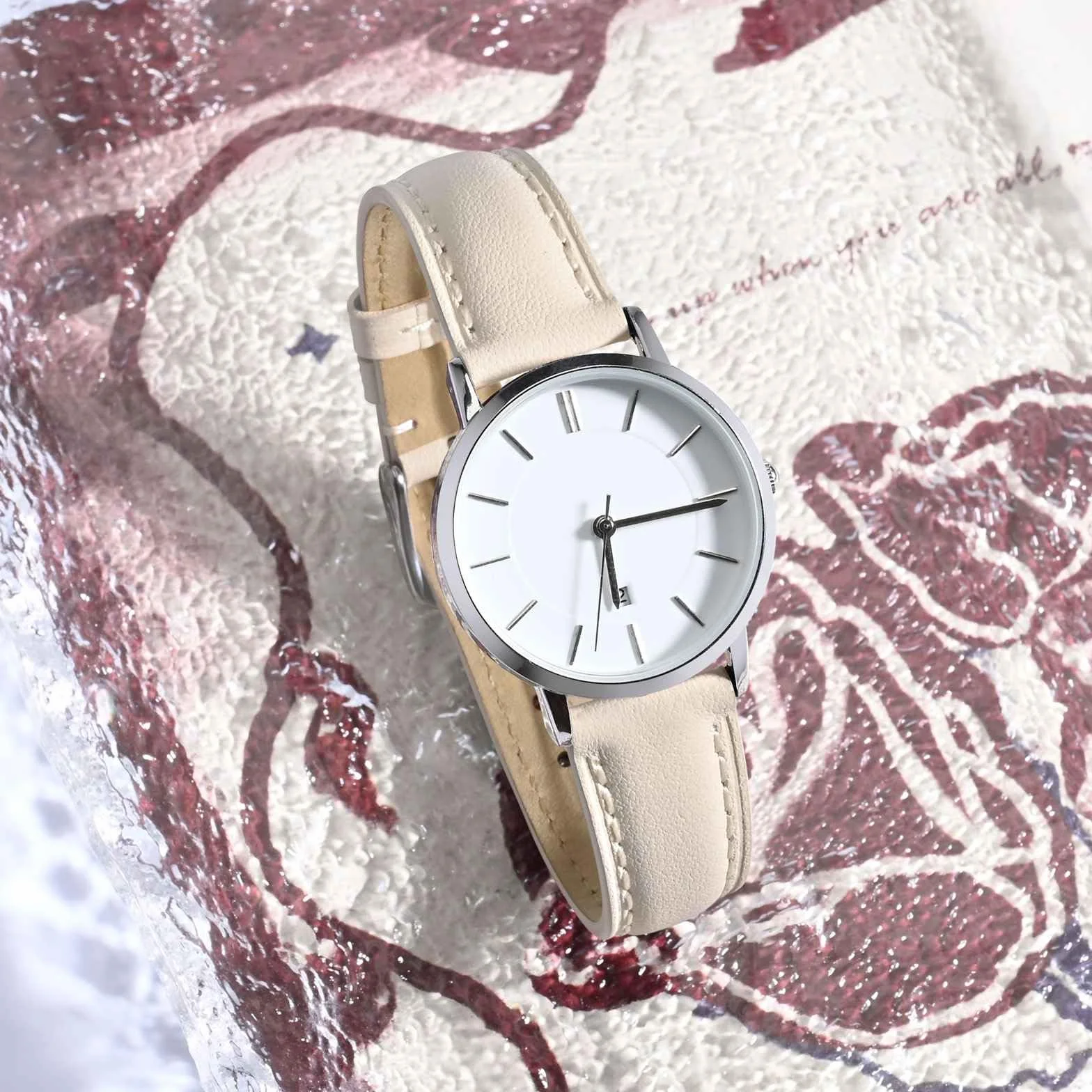 Bracelet de montre en cuir véritable Anbeer, remplacement rapide pour femmes