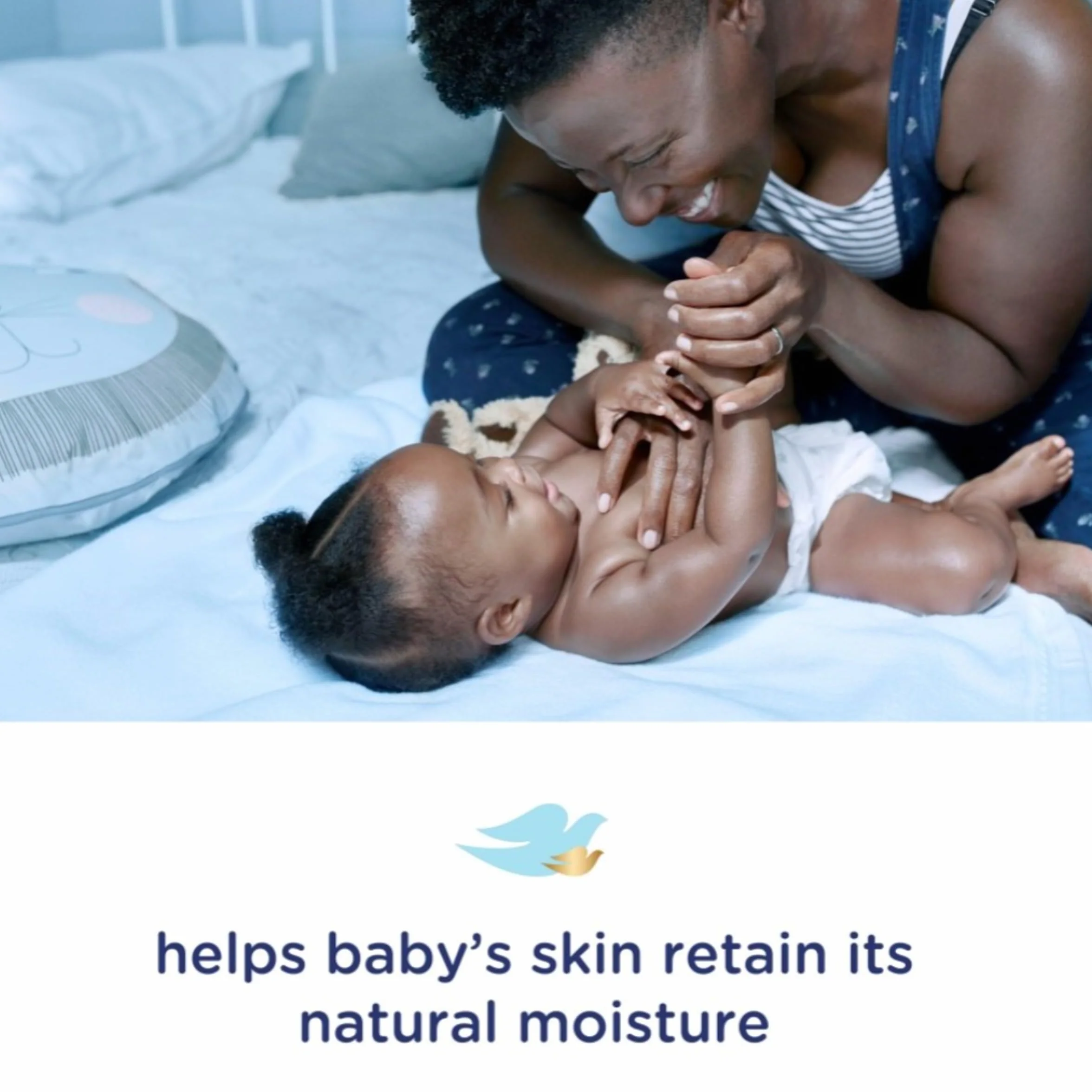 Baby Dove Sensitive Moisture Nettoyant de la tête aux pieds 400 ml