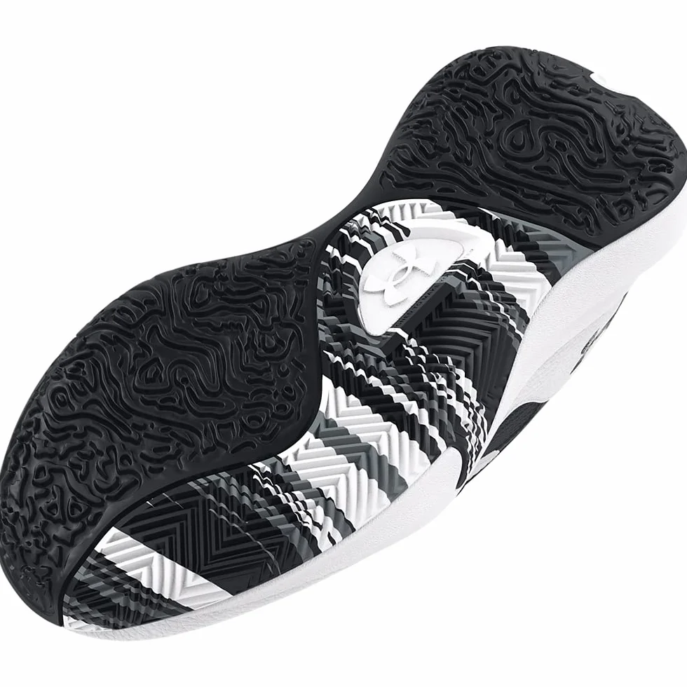 Under Armour Lockdown 6 Chaussures de Basketball Enfant Mixte Court Performance