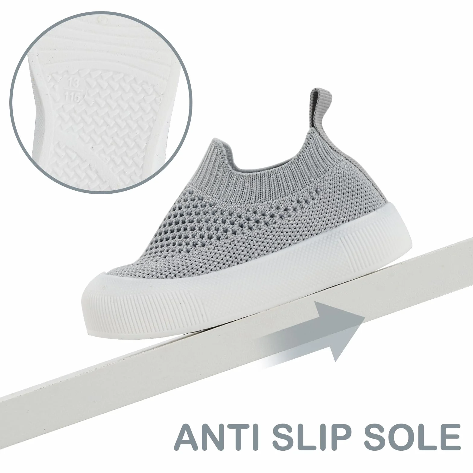 Chaussures Premier Pas Bébé Garçon Fille Antidérapant Semelle Souple 0-3 Ans
