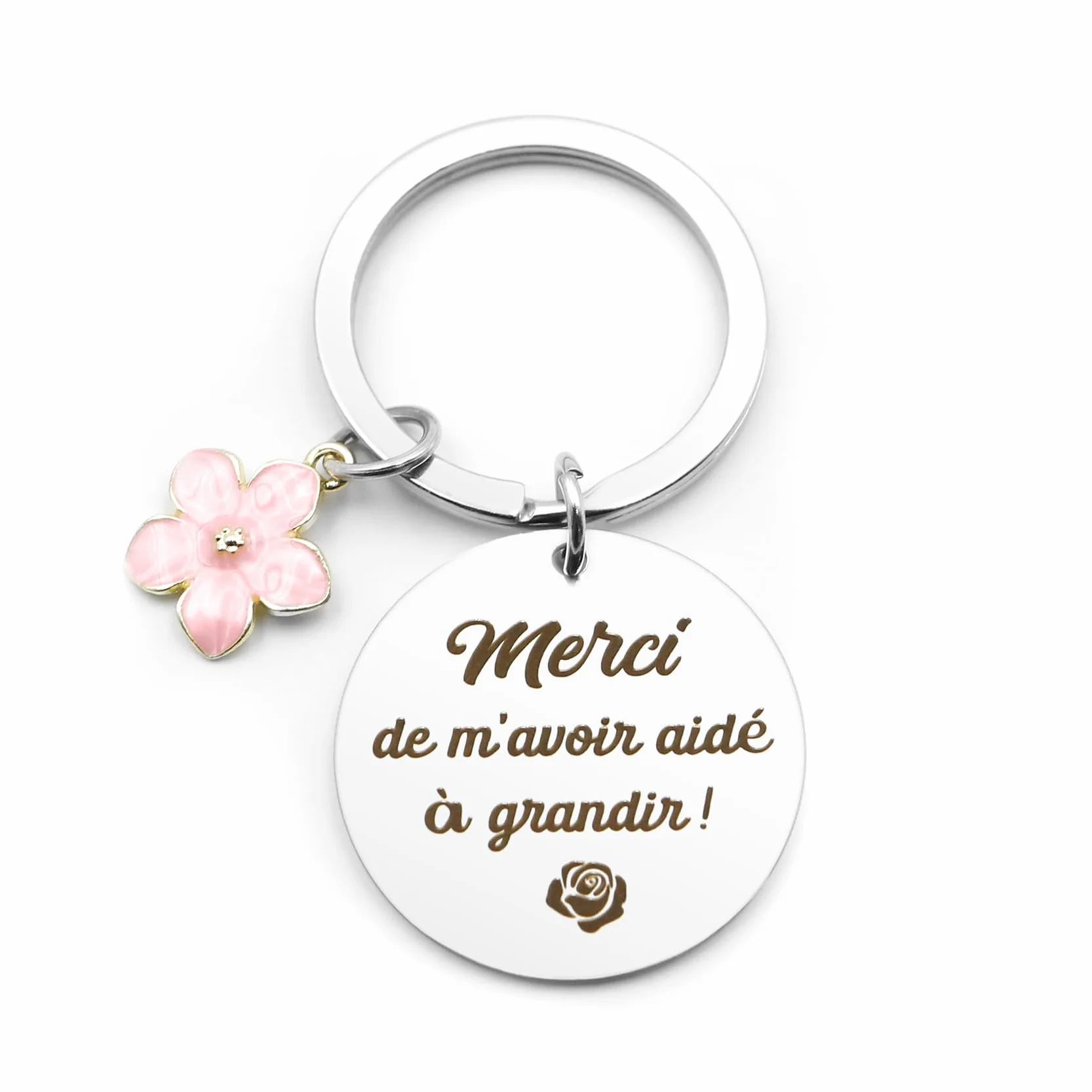 Cadeau Maîtresse d'École Porte Clef ATSEM AESH Professeur Institutrice Maternelle Noel