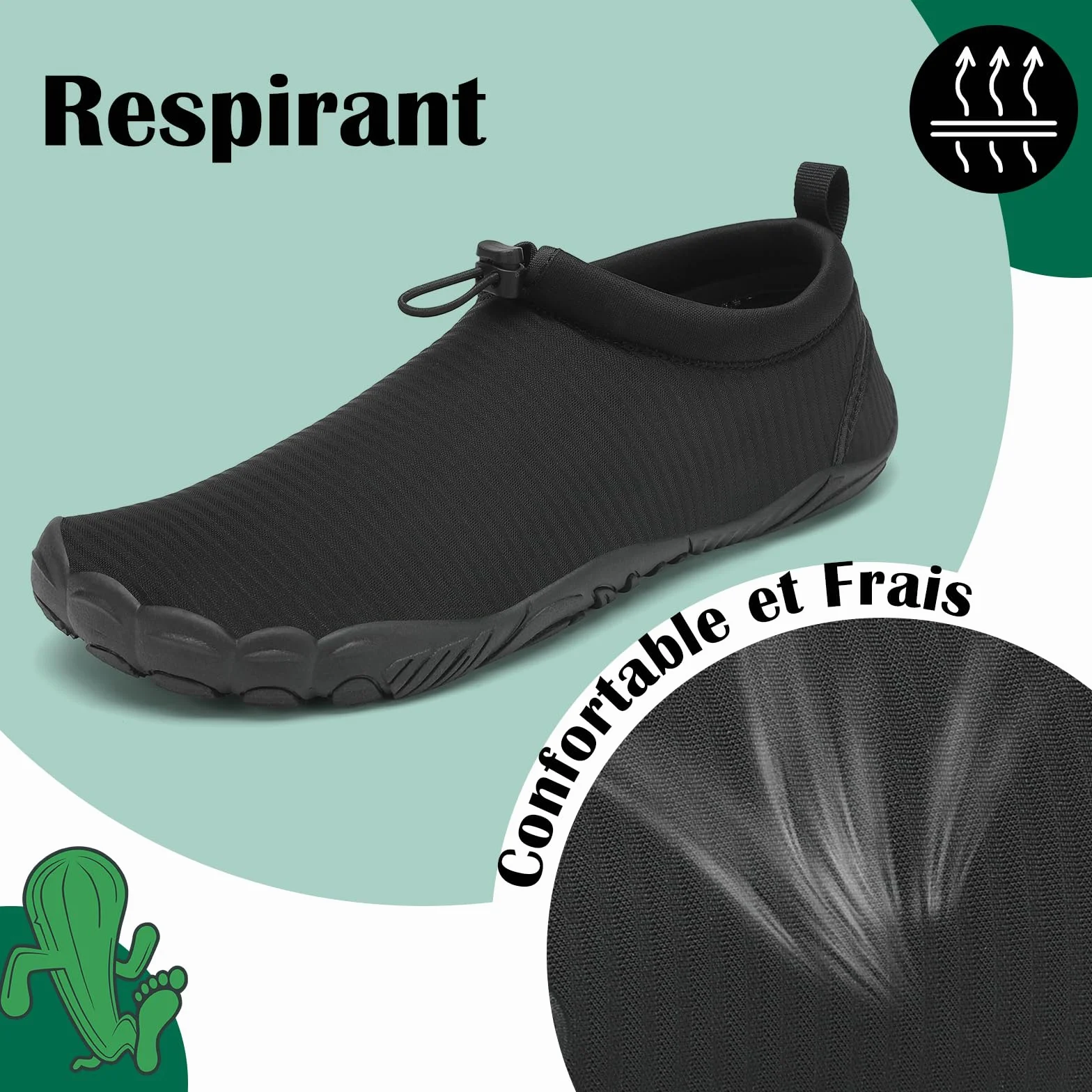 Mishansha Chaussures Aquatiques Homme Femme Séchage Rapide Légères 36-46 EU
