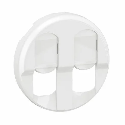 Legrand Céliane ENJOLIVEUR PRISE RJ45 DOUBLE BLANC CB2346